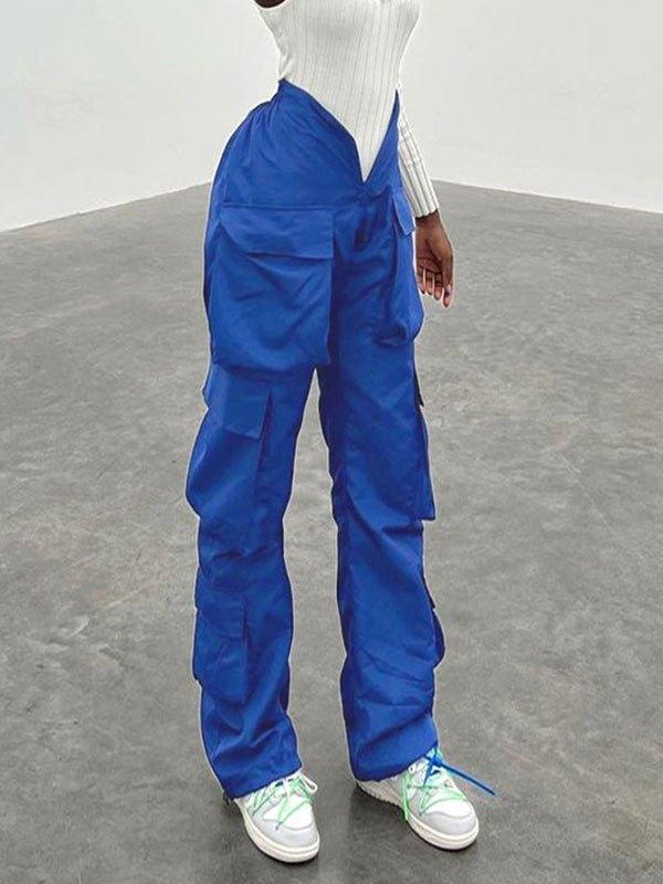 V Cut Pocket Cargo Pants Product Image