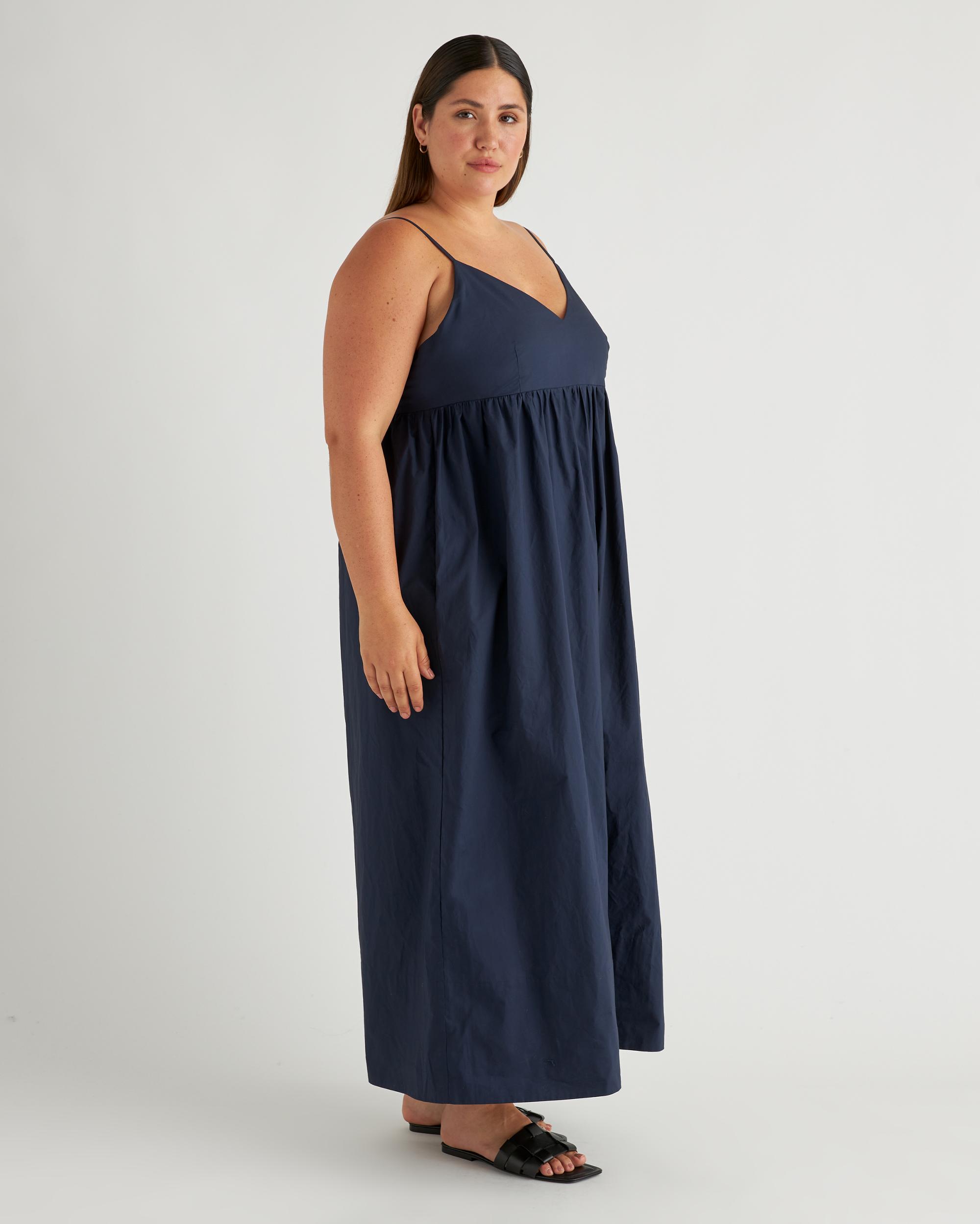Quince | Women's Sleeveless Maxi Dress Organic Cotton Product Image