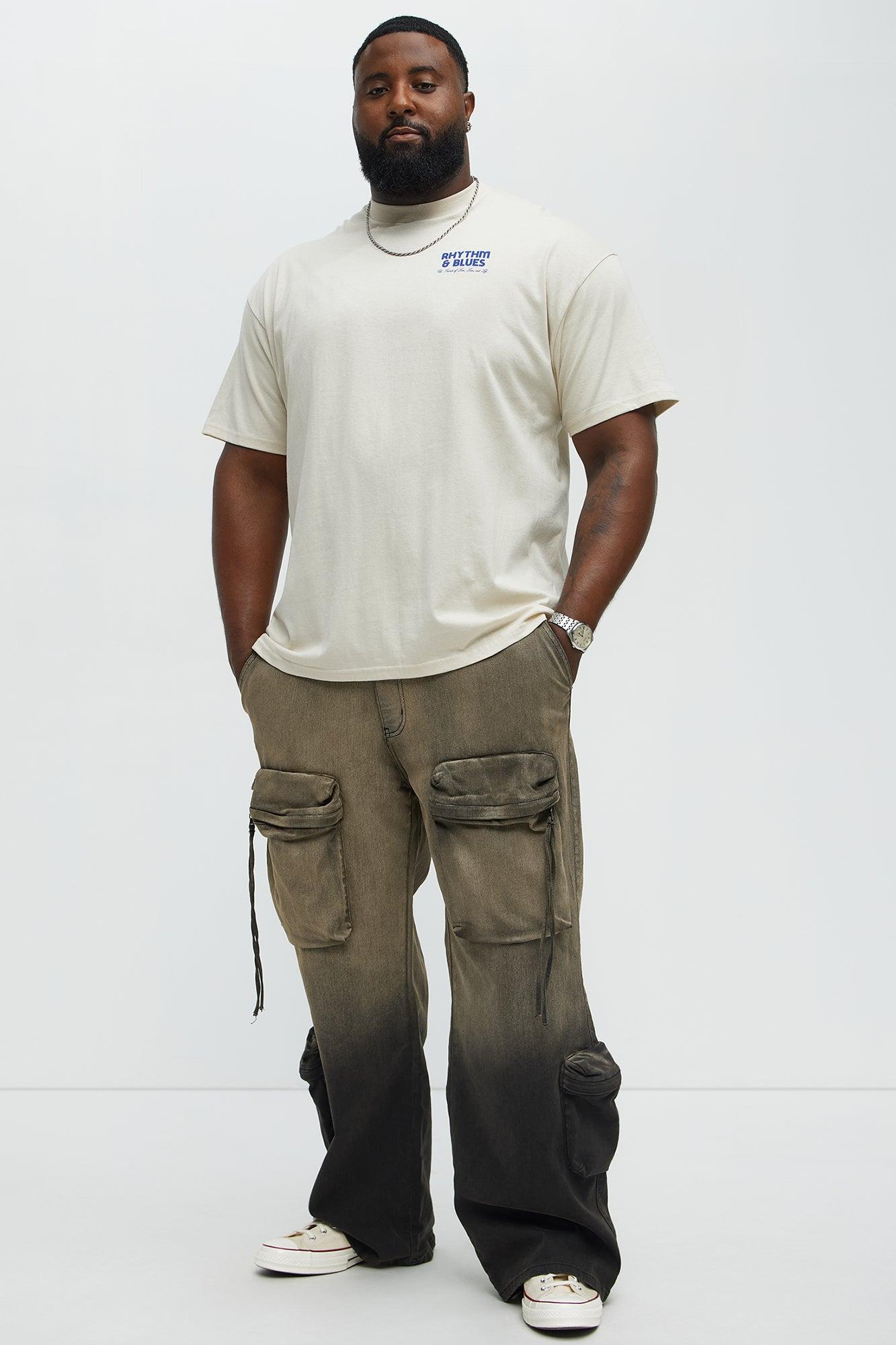 Rhythm & Blues Short Sleeve Tee - Cream Male Product Image