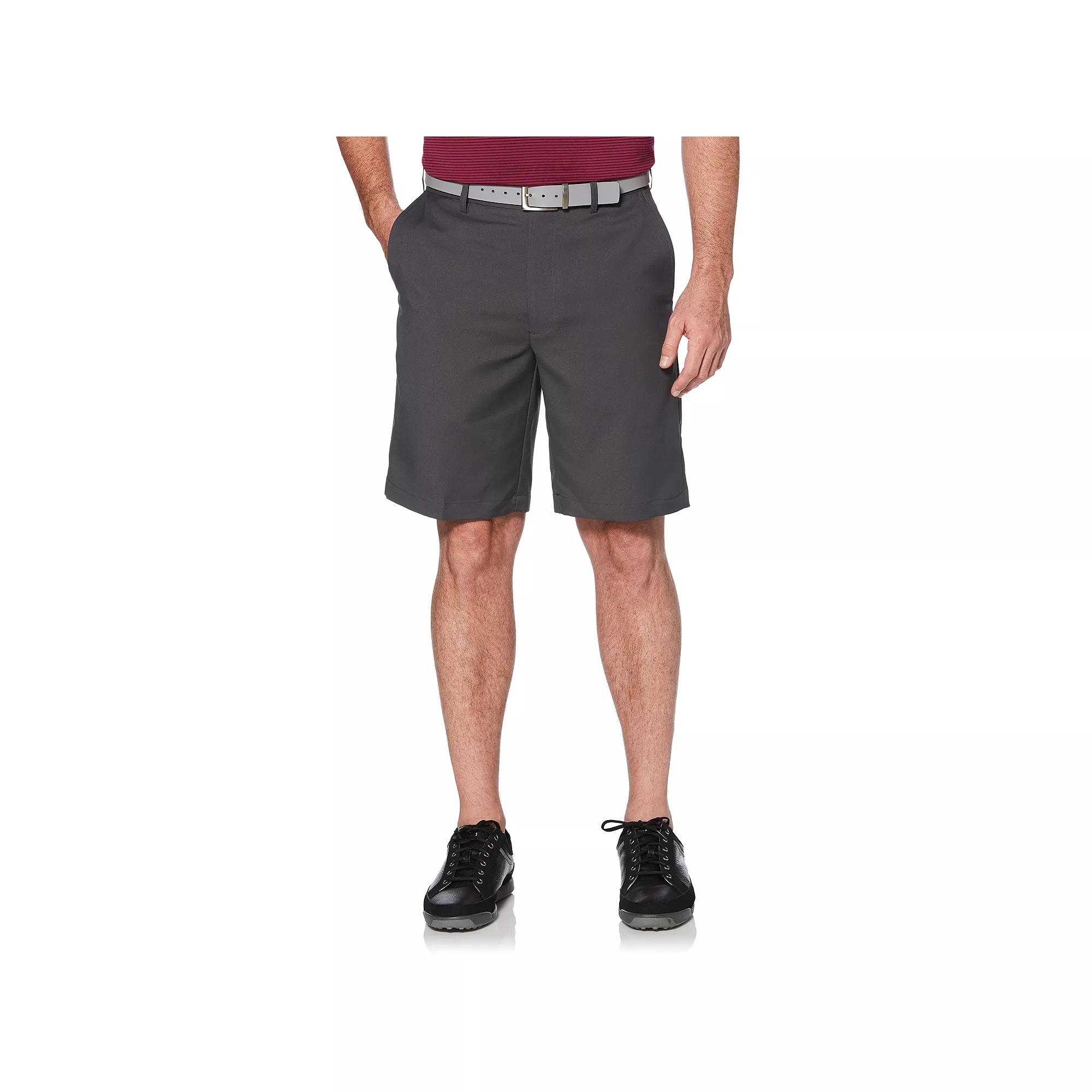 Big & Tall Grand Slam DriFlow Expandable Waistband Golf Shorts, Men's, Size: 54, Asphalt Product Image