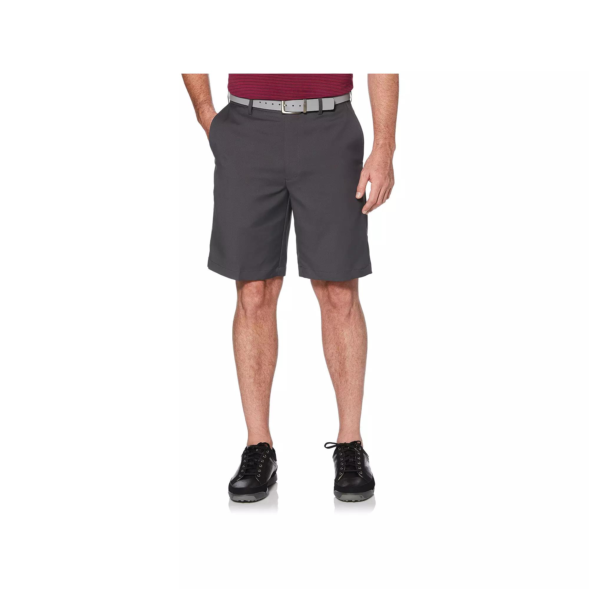 Big & Tall Grand Slam DriFlow Expandable Waistband Golf Shorts, Men's, Size: 54, Asphalt Product Image