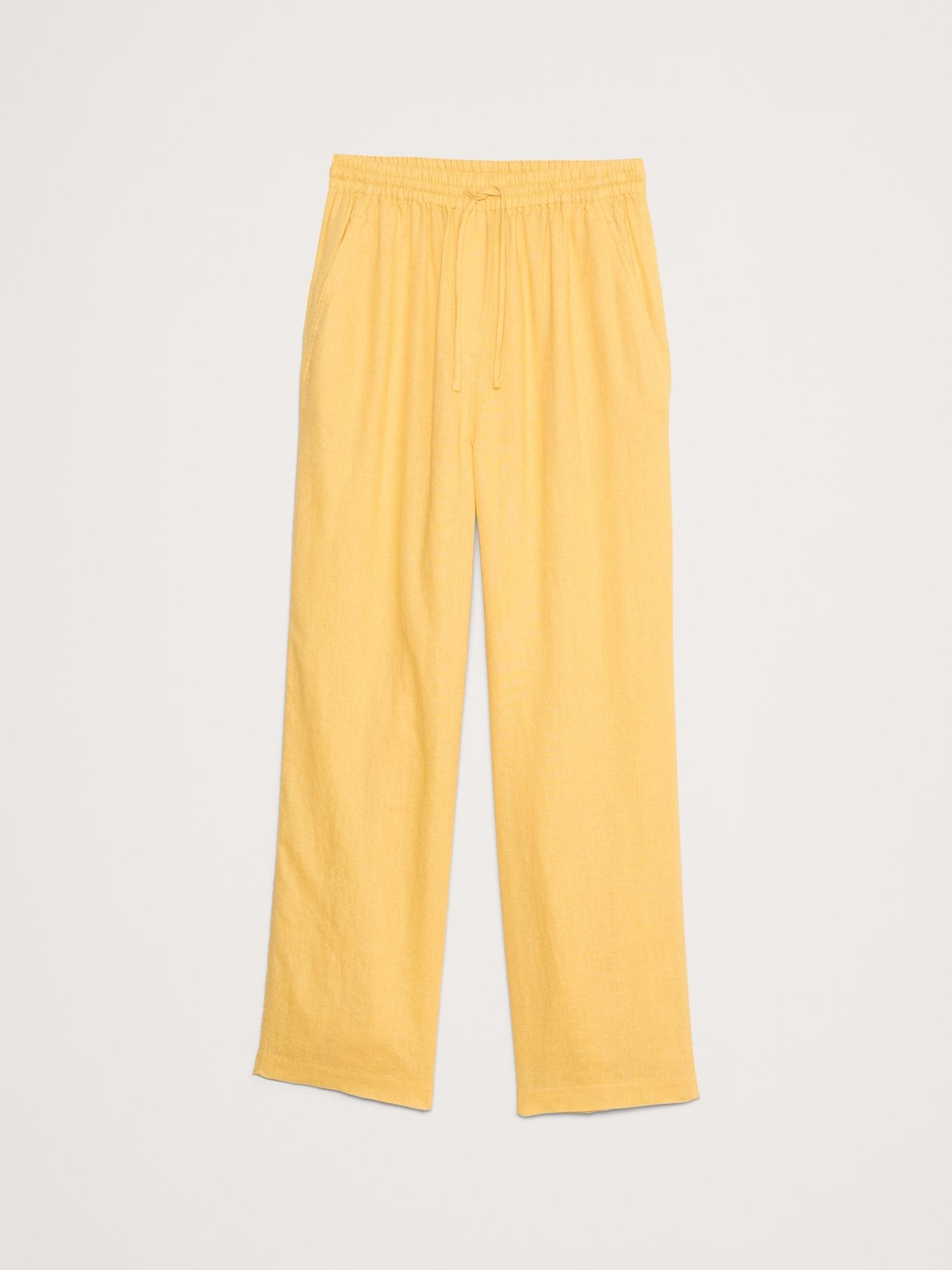 Linen Pull-On Ankle Pant Product Image