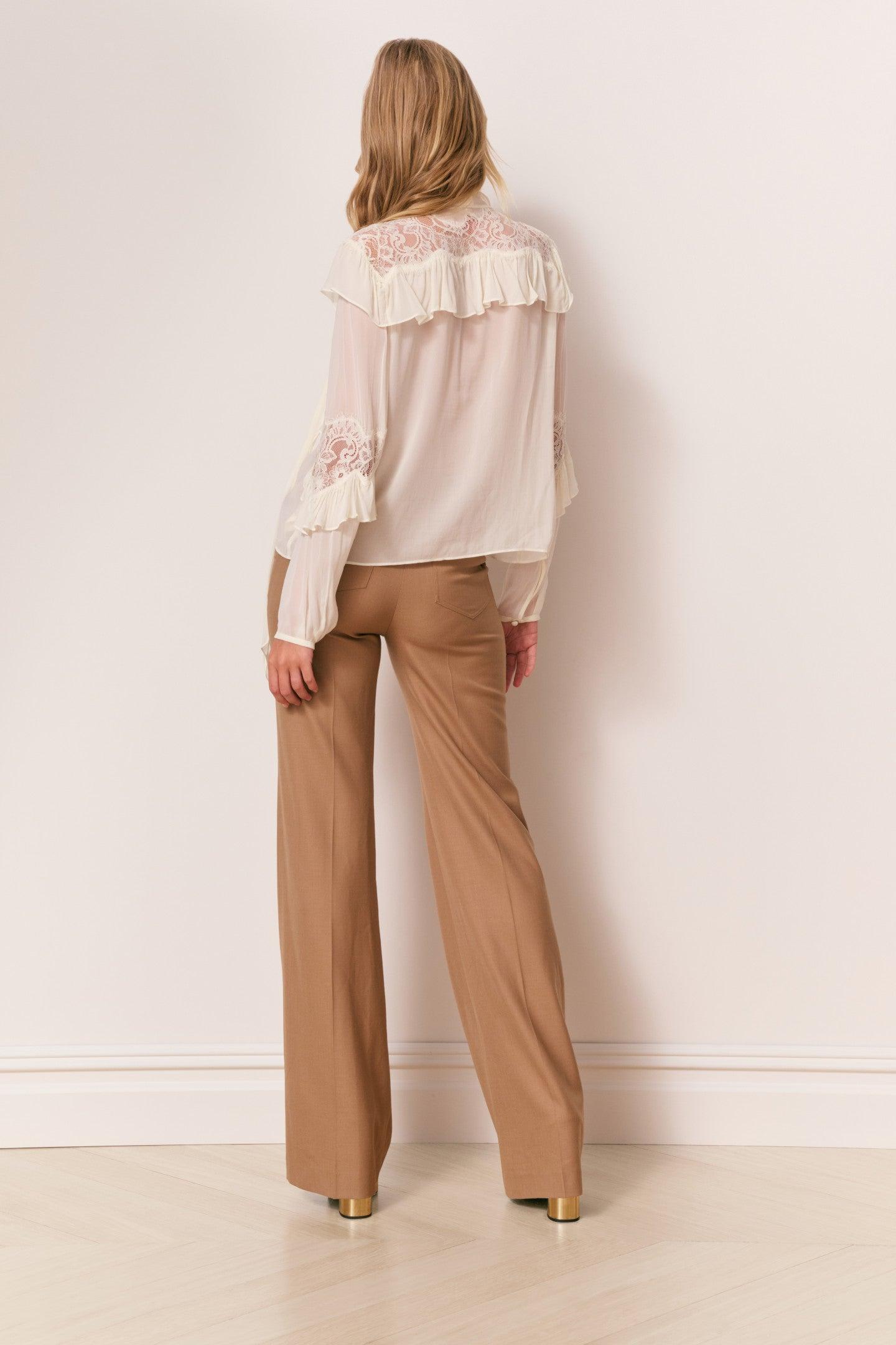 Amberelle Wool-Blend Trousers Product Image