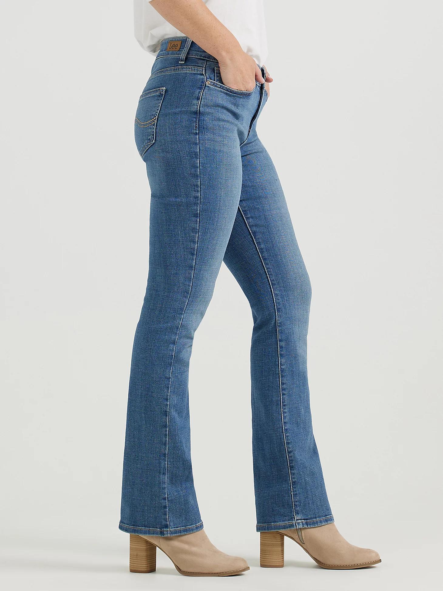 Women's Ultra Lux Comfort with Flex Motion Bootcut Jean | Women's Jeans | Lee® Product Image