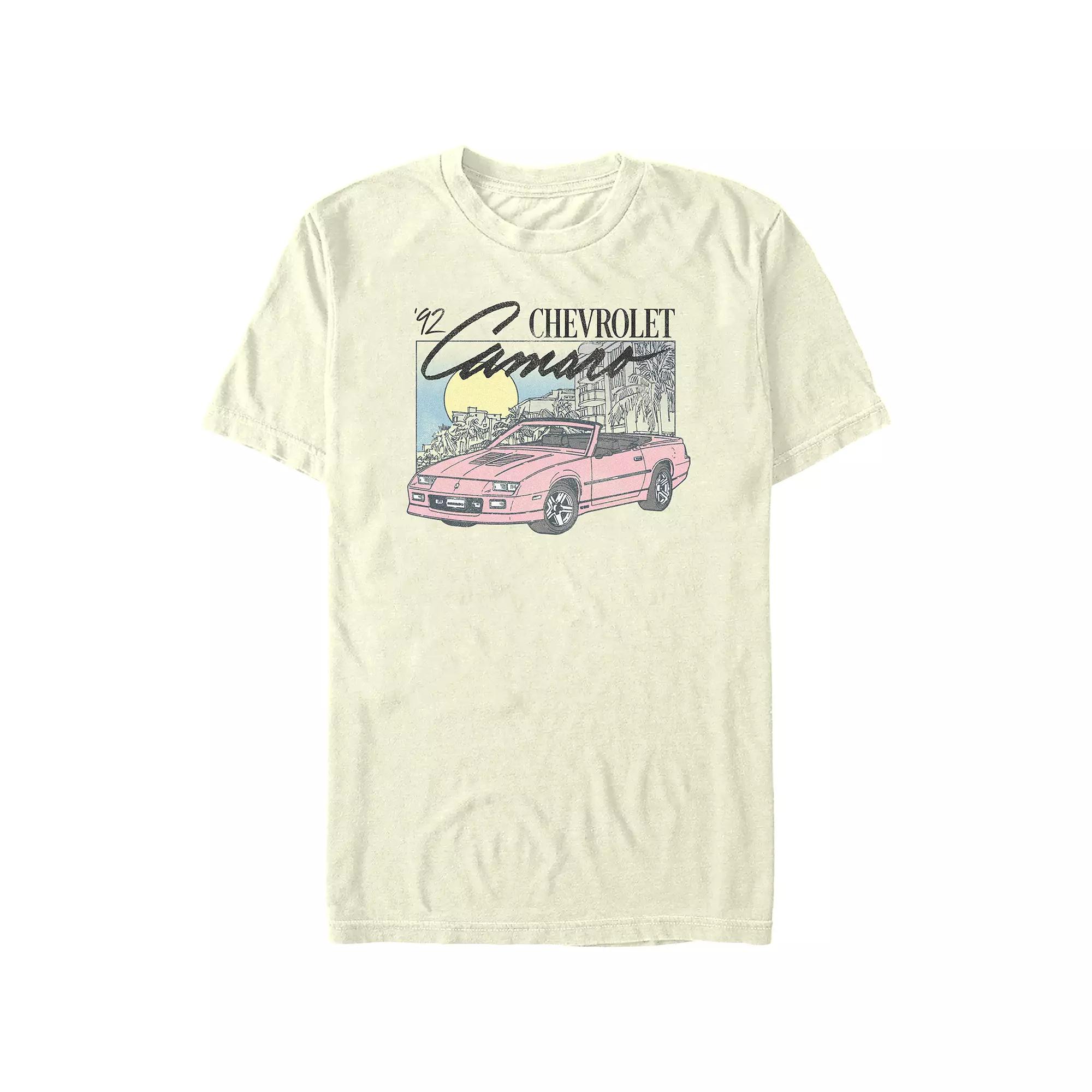 Men's Chevrolet Camaro '92 Graphic Tee, Size: Medium, Natural Product Image