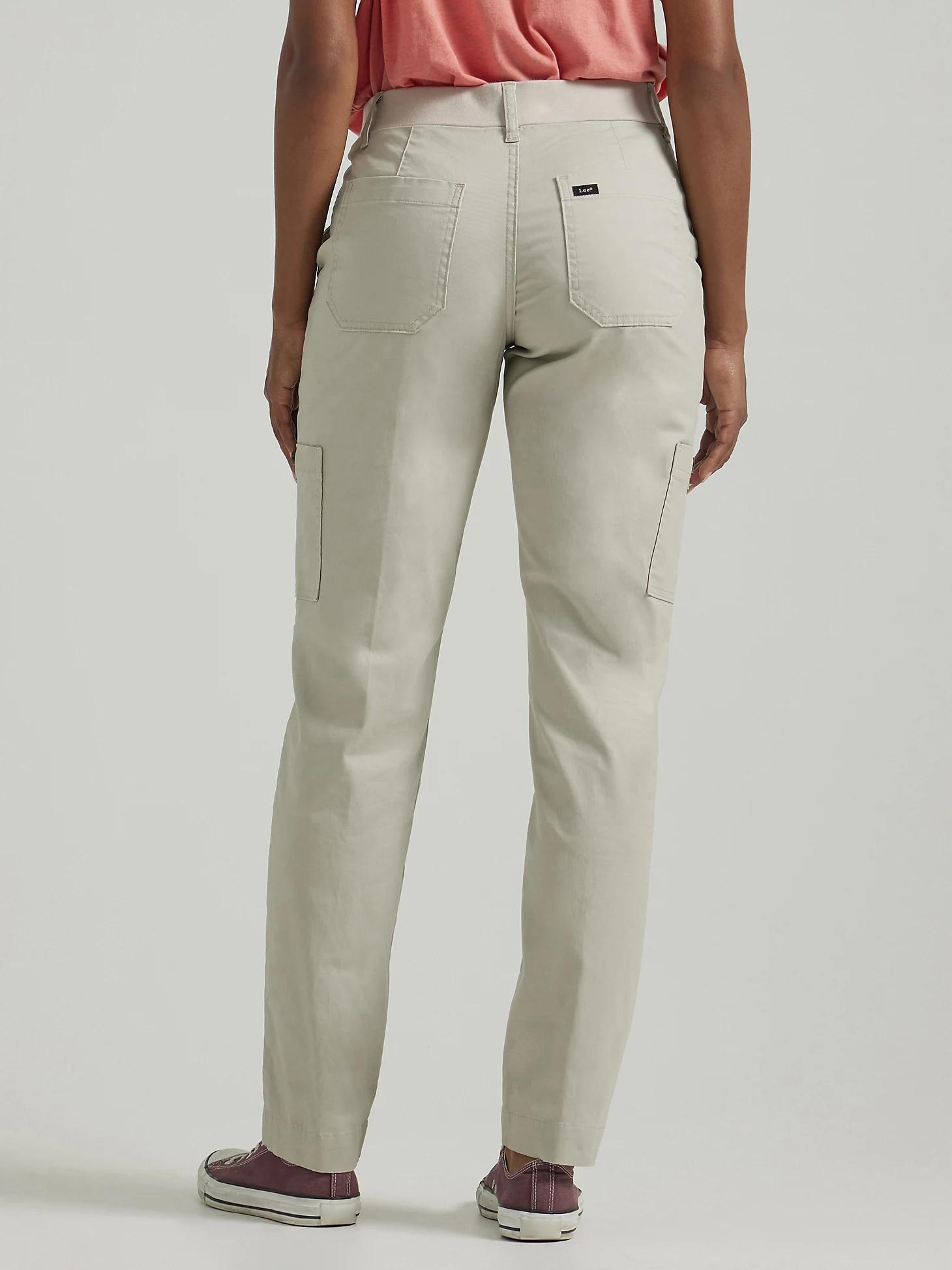 Women's Ultra Lux Comfort with Flex-to-Go Loose Utility Pant (Petite) | Women's Pants | Lee® Product Image