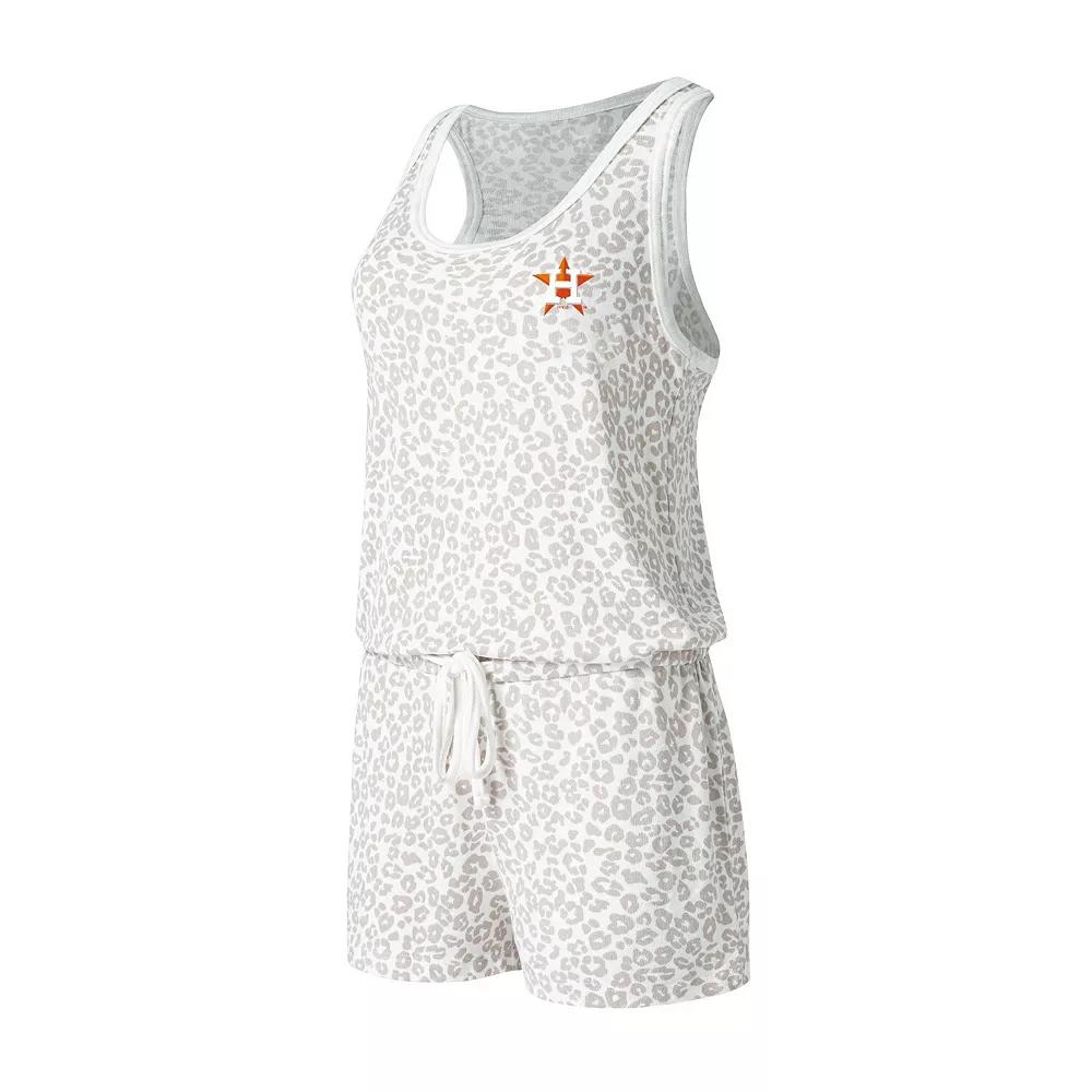 Women's Concepts Sport Cream Houston Astros Montana Hacci Knit Romper,  Product Image