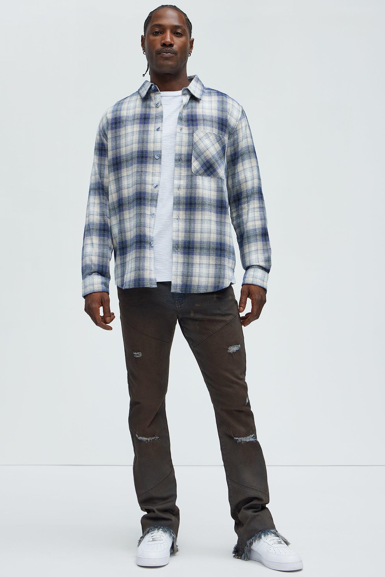 Roll With It Stacked Skinny Flare Jeans - Vintage Wash Product Image