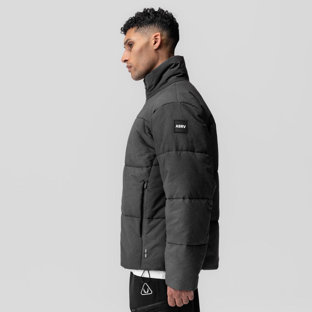 0900. PrimaLoft® Weather-Ready Puffer Jacket - Black "Wave Dye" Product Image