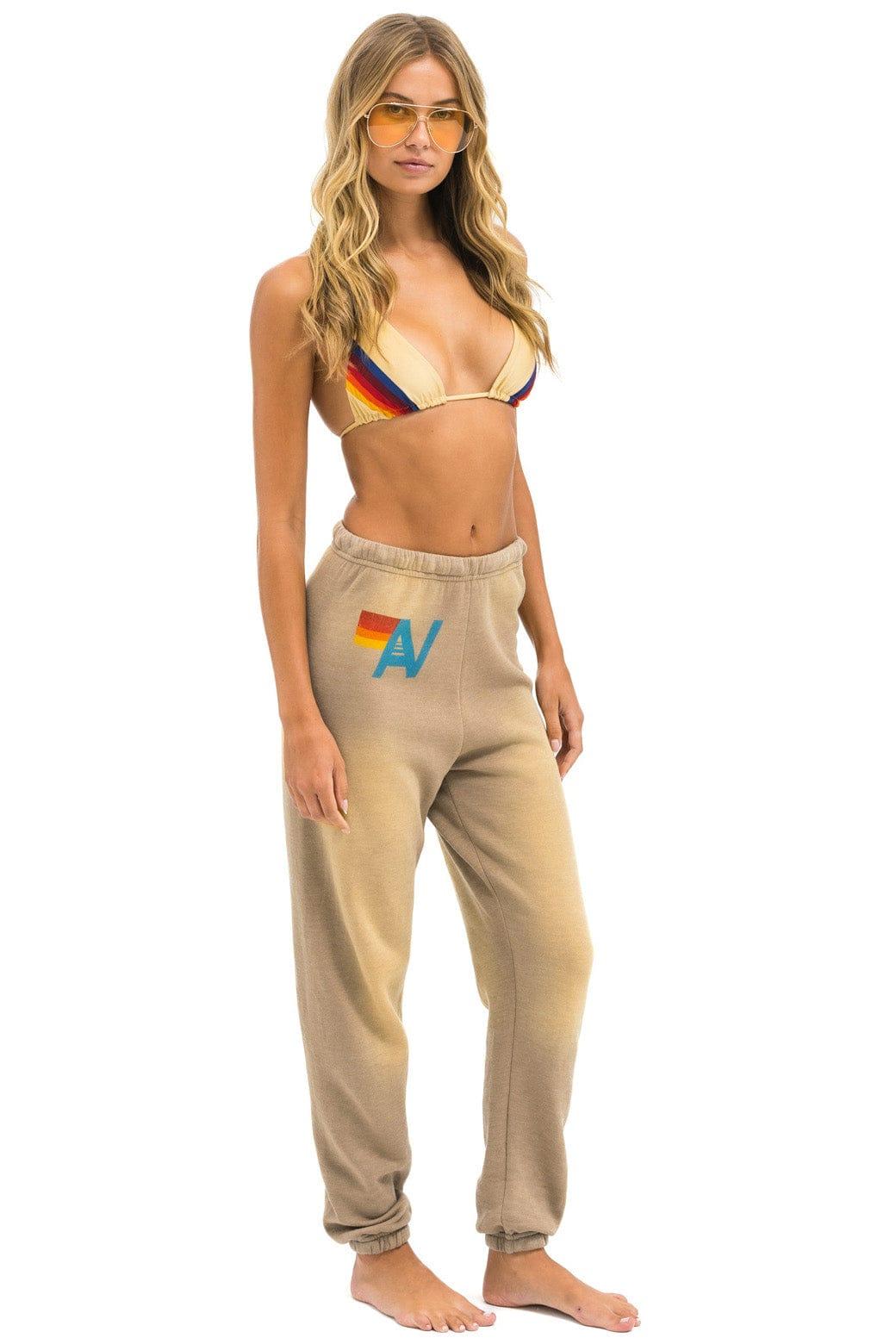 VINTAGE LOGO SWEATPANTS - FADED TAN Female Product Image