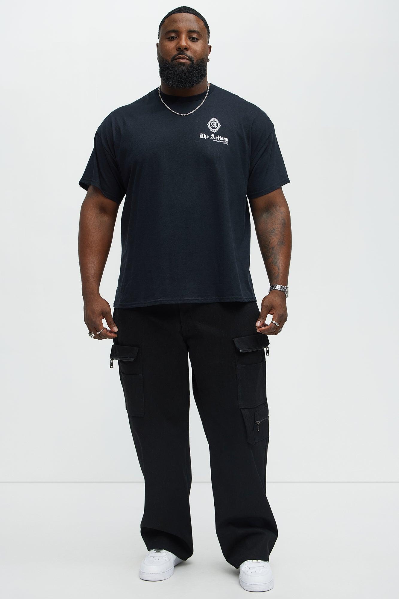 Artisan Paint Gallery Short Sleeve Tee - Black Male Product Image