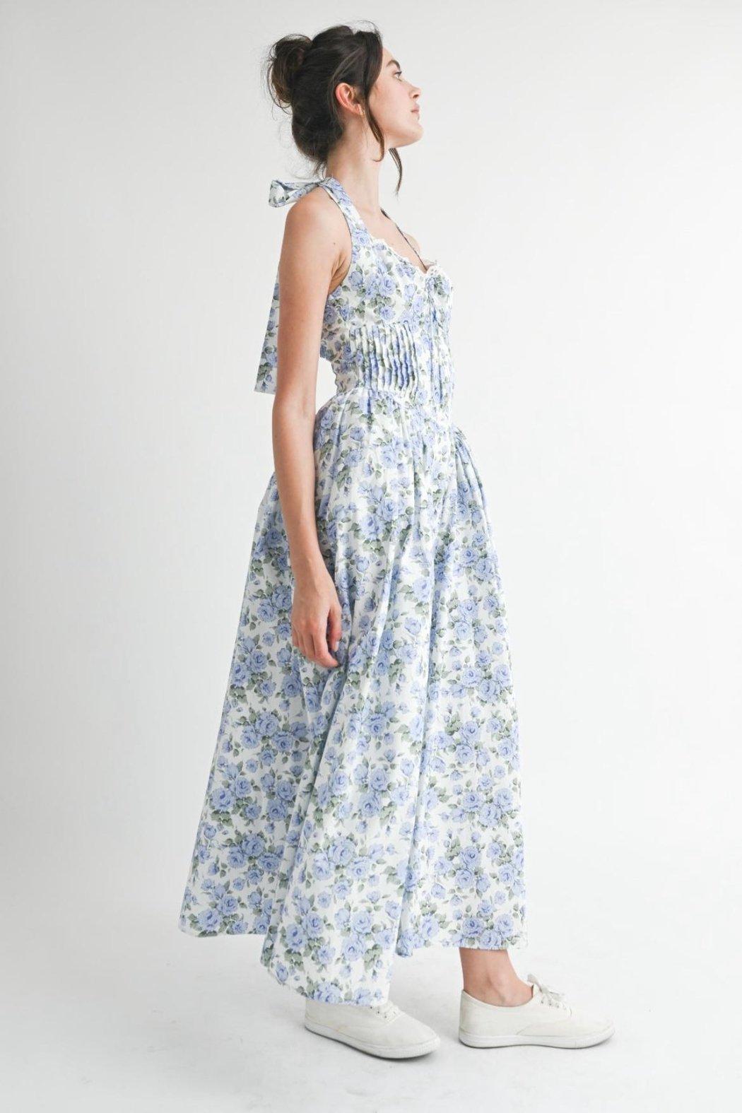 Floral Halter Dress Product Image