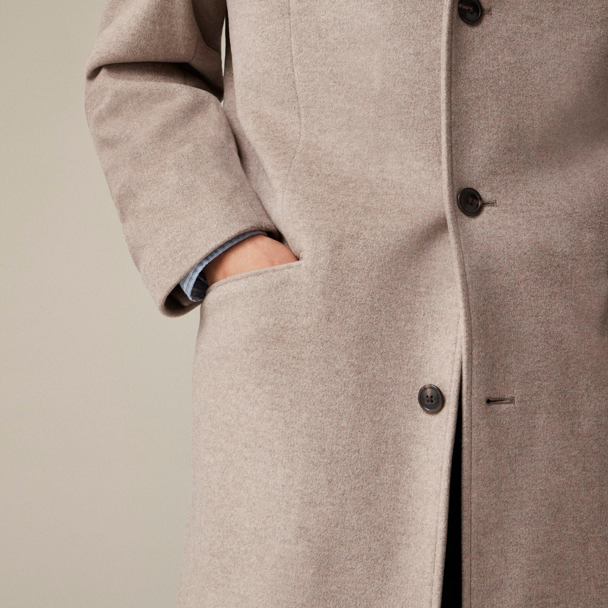 Rivington topcoat in Italian wool blend Product Image