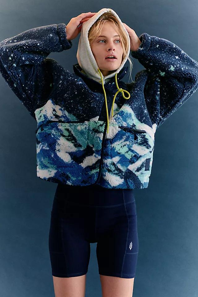 Hit The Slopes Printed Fleece Jacket Product Image