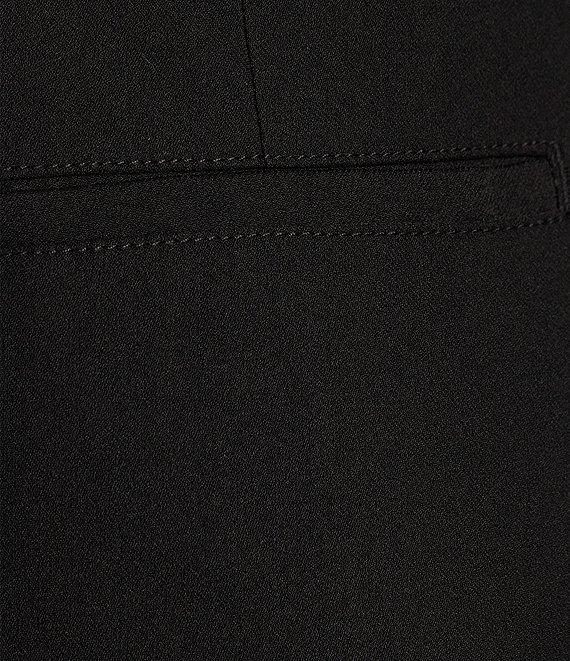 Ali Miles Solid Woven Skinny Leg No Waist Pull-On Ankle Pants Product Image