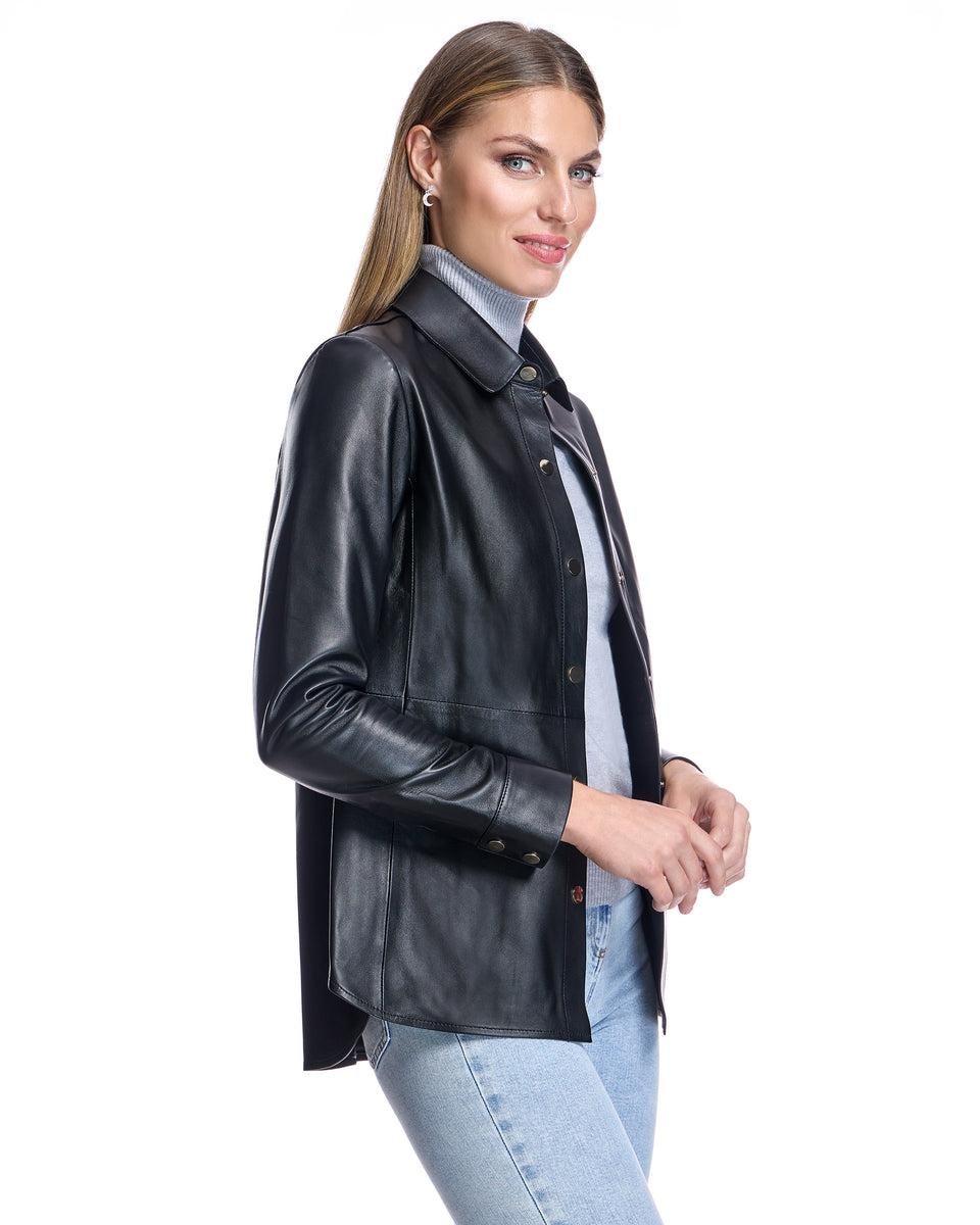 Leather Shirt Product Image