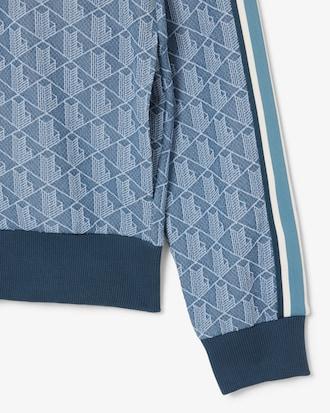 Paris Zip-Up Jacquard Track Jacket Product Image