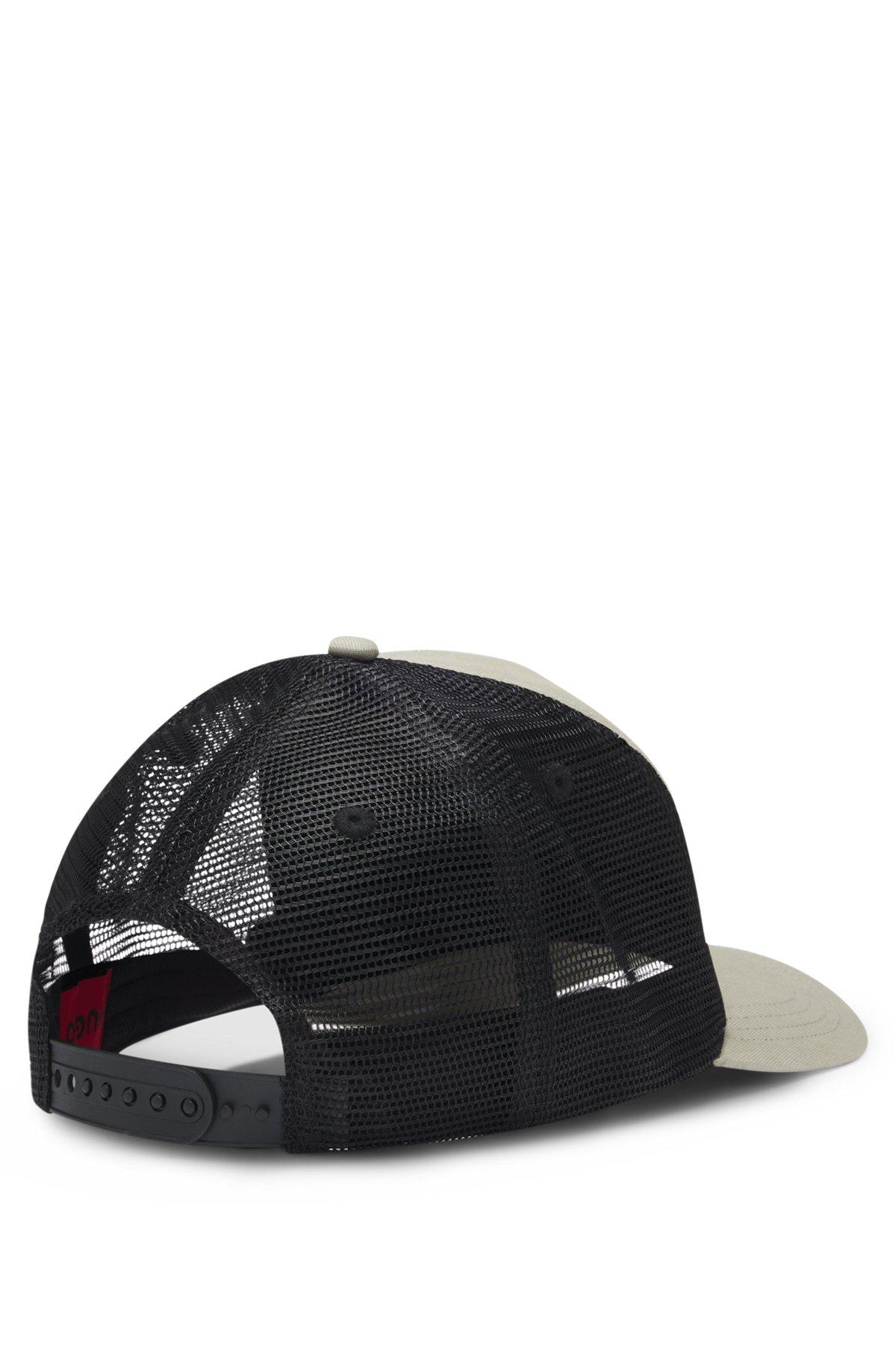 Mesh-panel cap in cotton twill Product Image