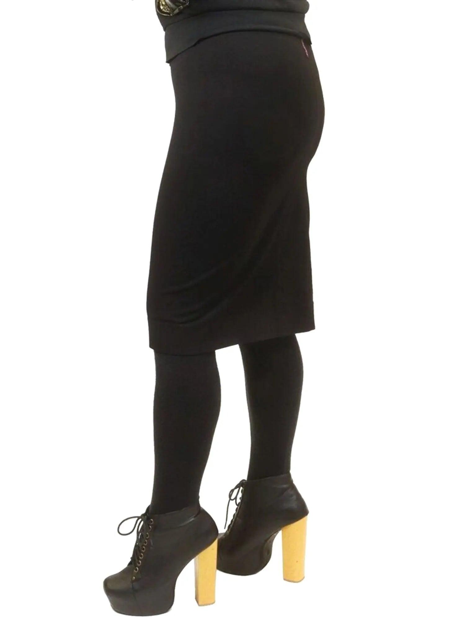 Hard Tail Cotton Pencil Skirt W-321 Product Image