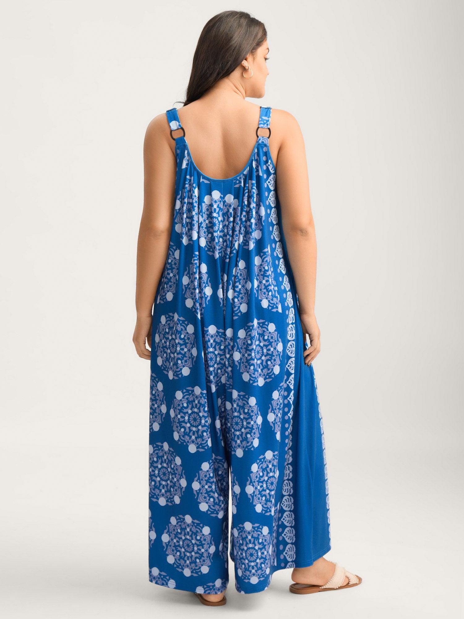 Sunkissed Stretchy Adjustable Strap Jumpsuit Female Product Image