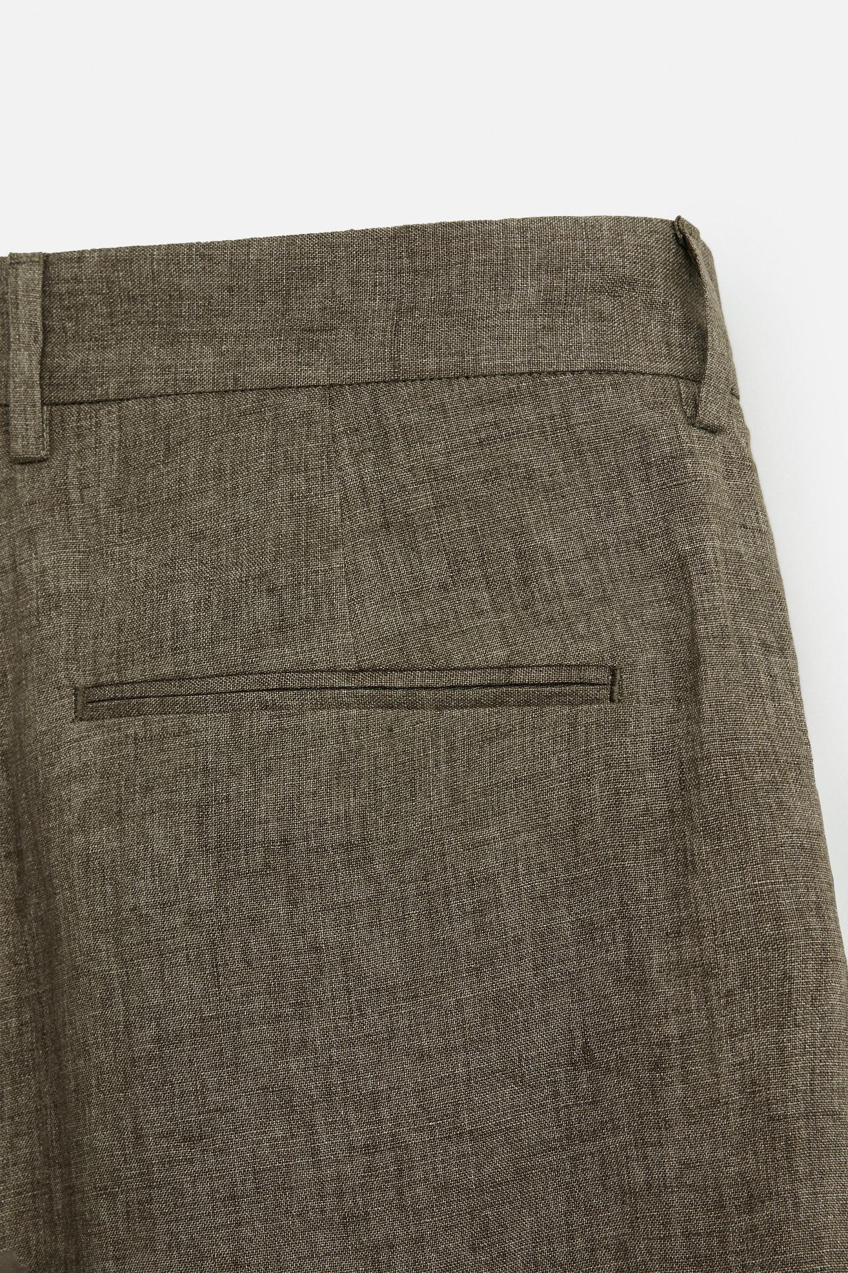 100% LINEN SUIT PANTS Product Image