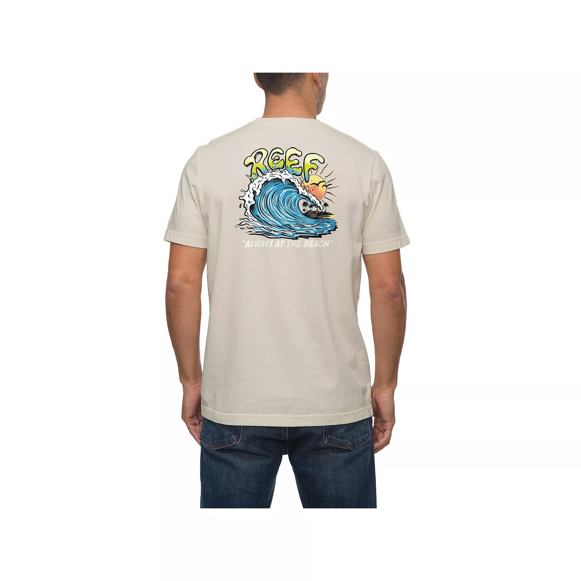 Men's REEF Woven Graphic Tee,  Product Image