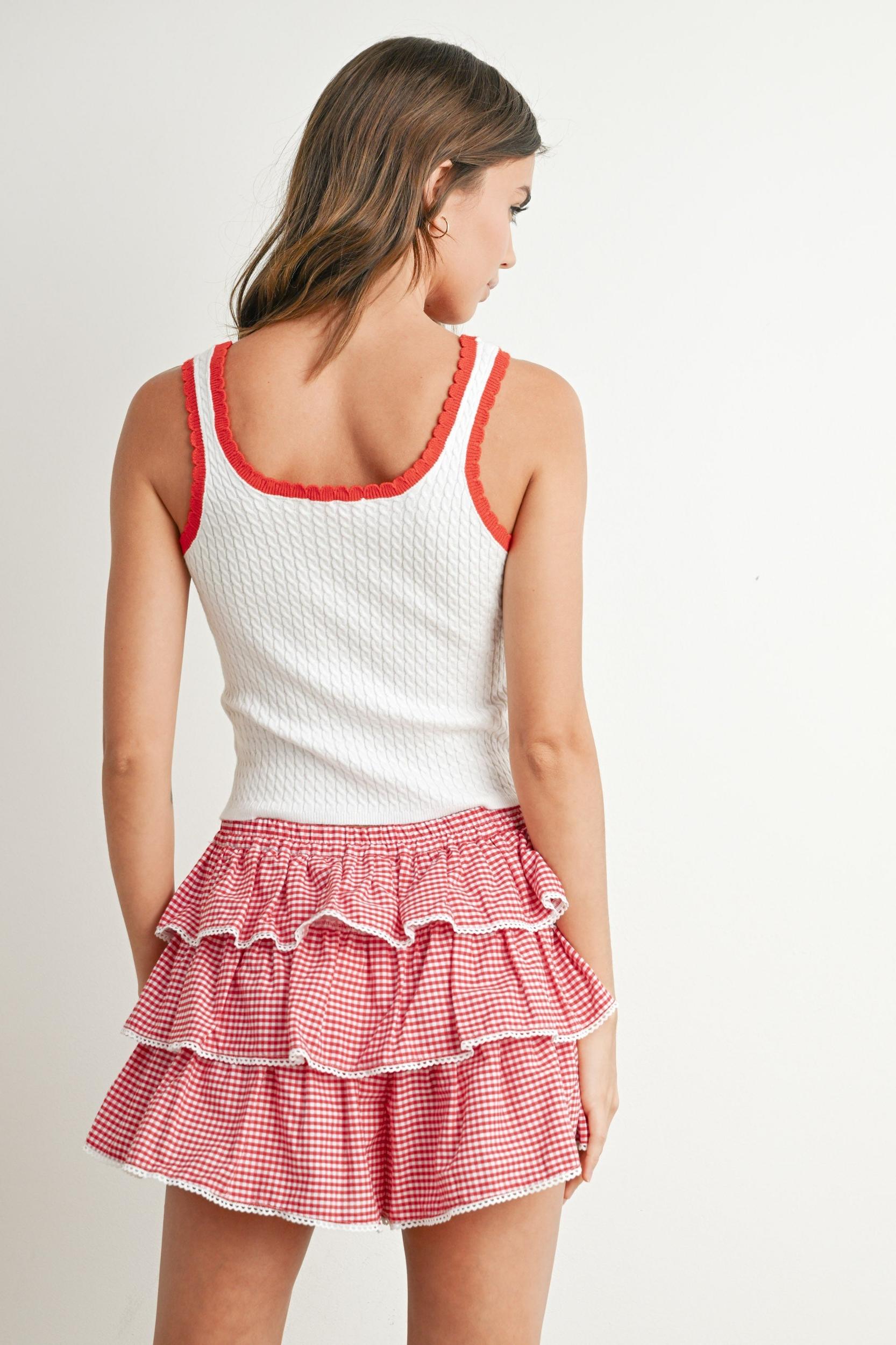 Cute Bow Tank Top Product Image