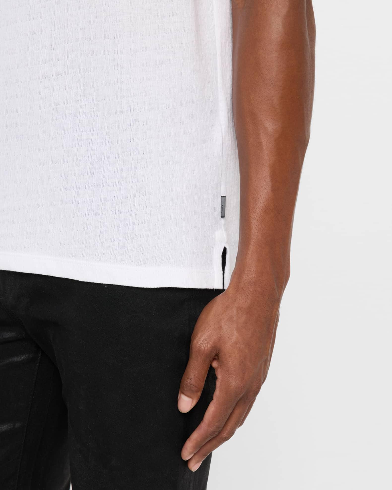 Men's Stanley Textured Cotton Crewneck T-Shirt Product Image