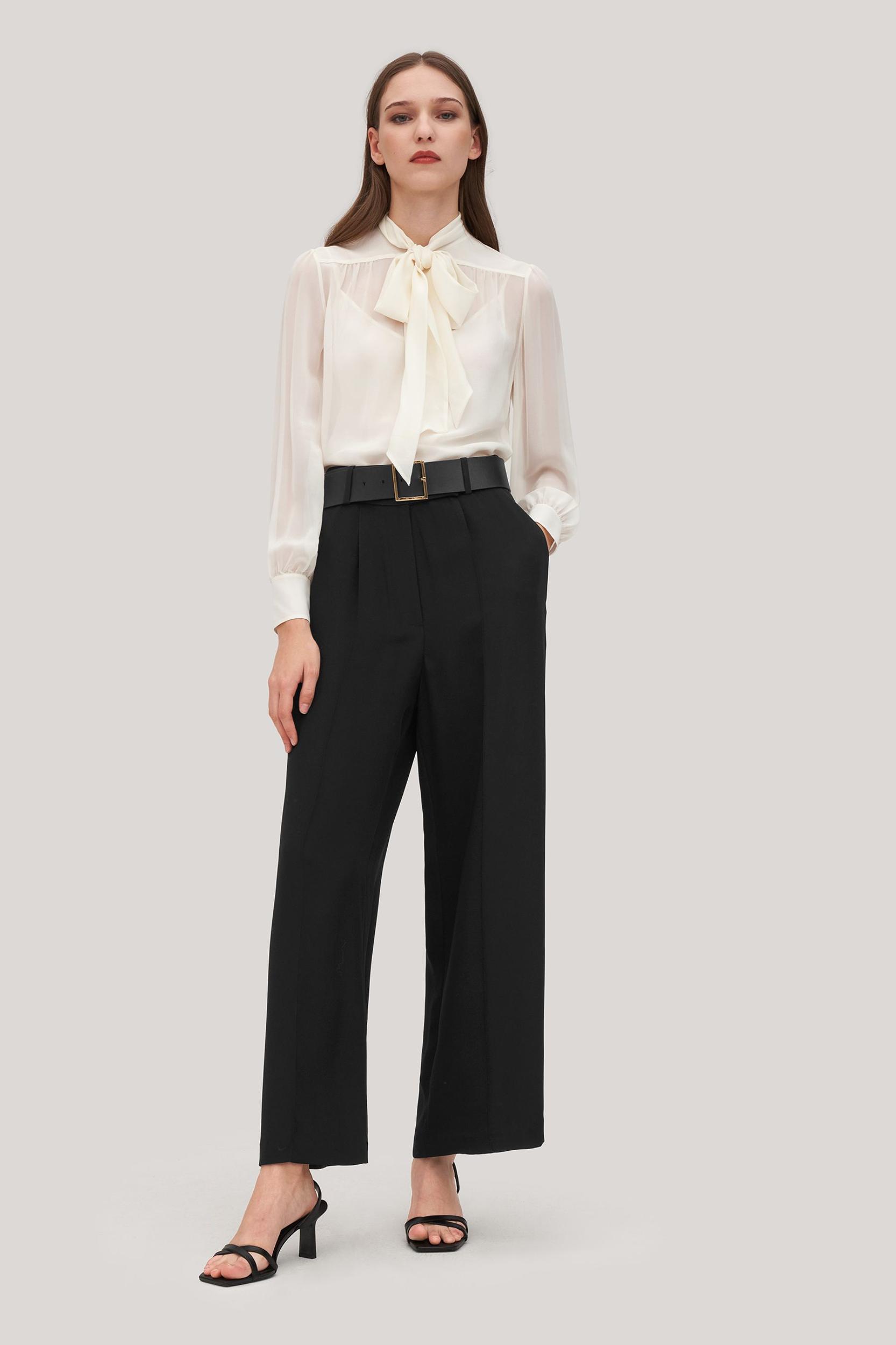 Heavy Crepe Silk Iris Pant Product Image