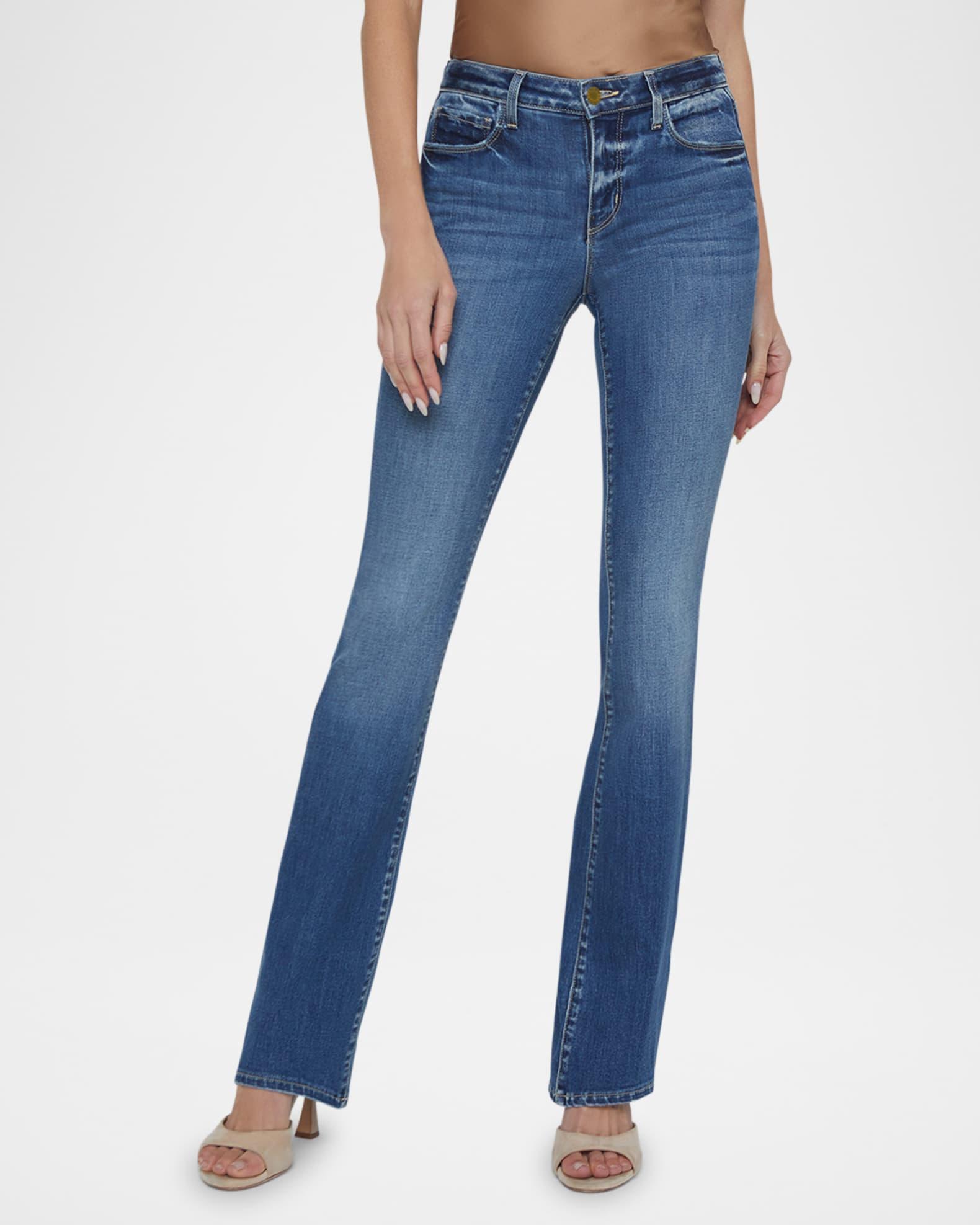 Cara Low-Rise Bootcut Jeans Product Image