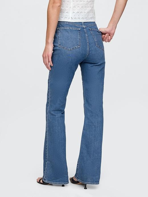 High Rise '70s Flare Jeans Product Image