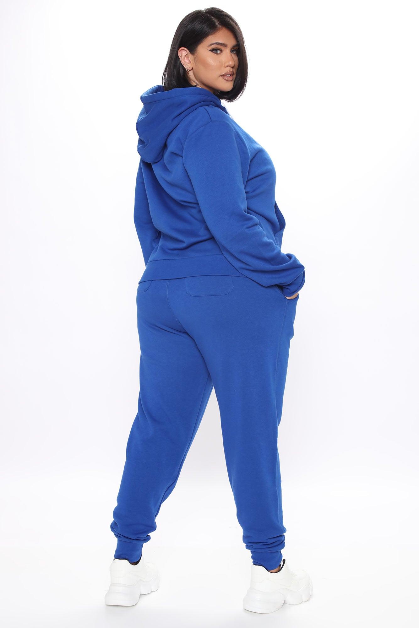 Relaxed Vibe Joggers - Blue Product Image