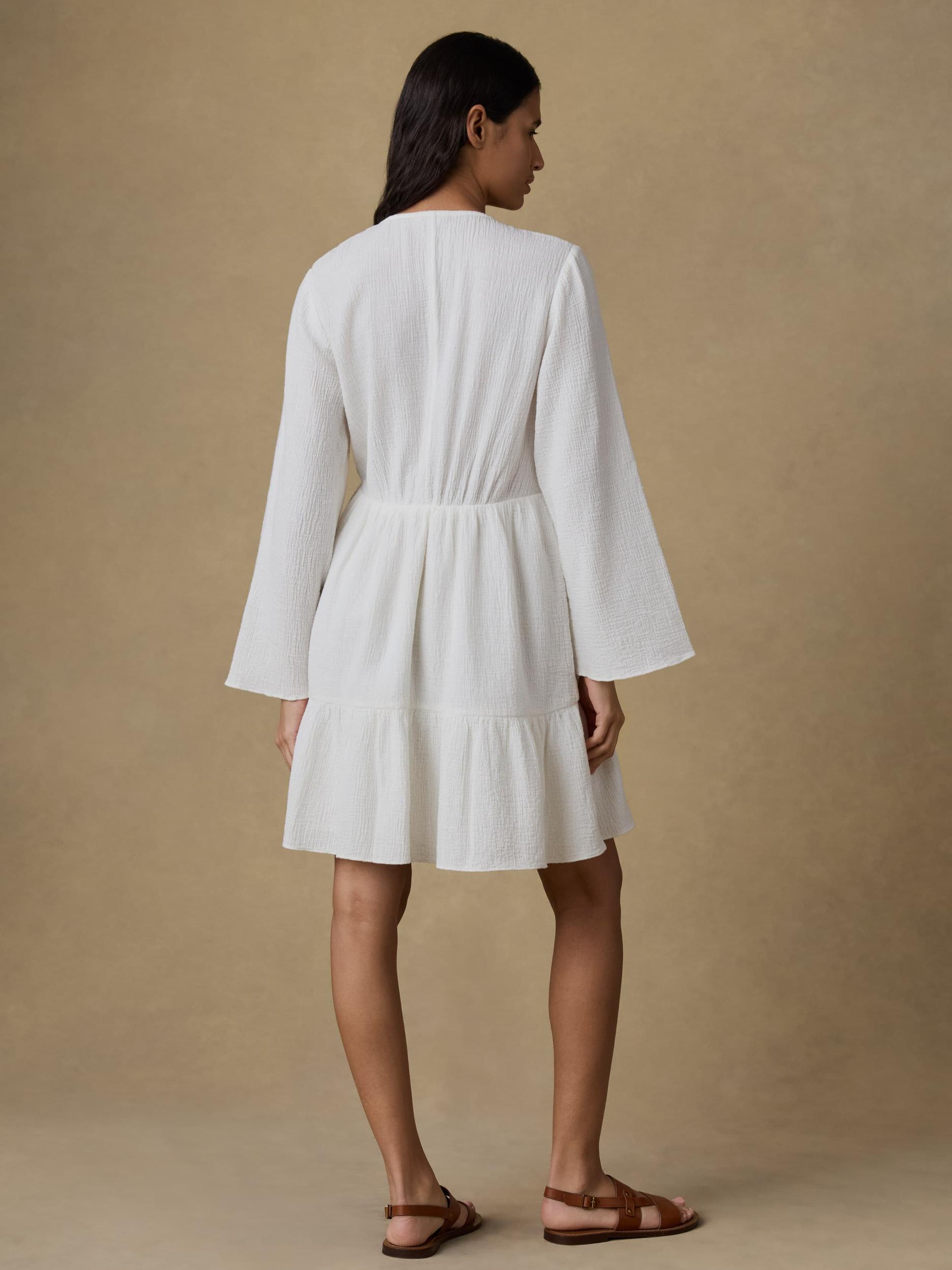 Dune Cotton Gauze Oceana Dress - White Female Product Image