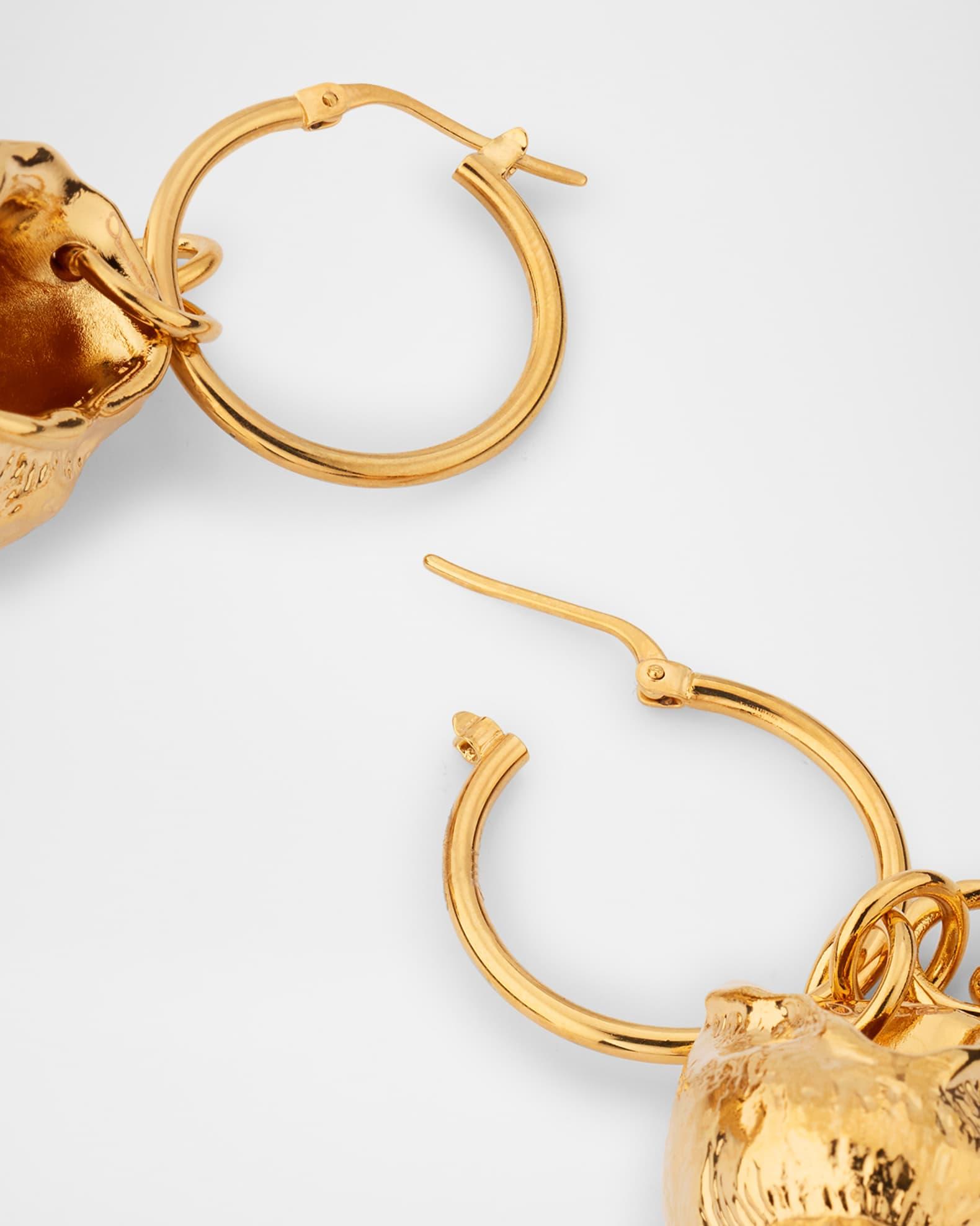 Shell Hoop Earrings Product Image