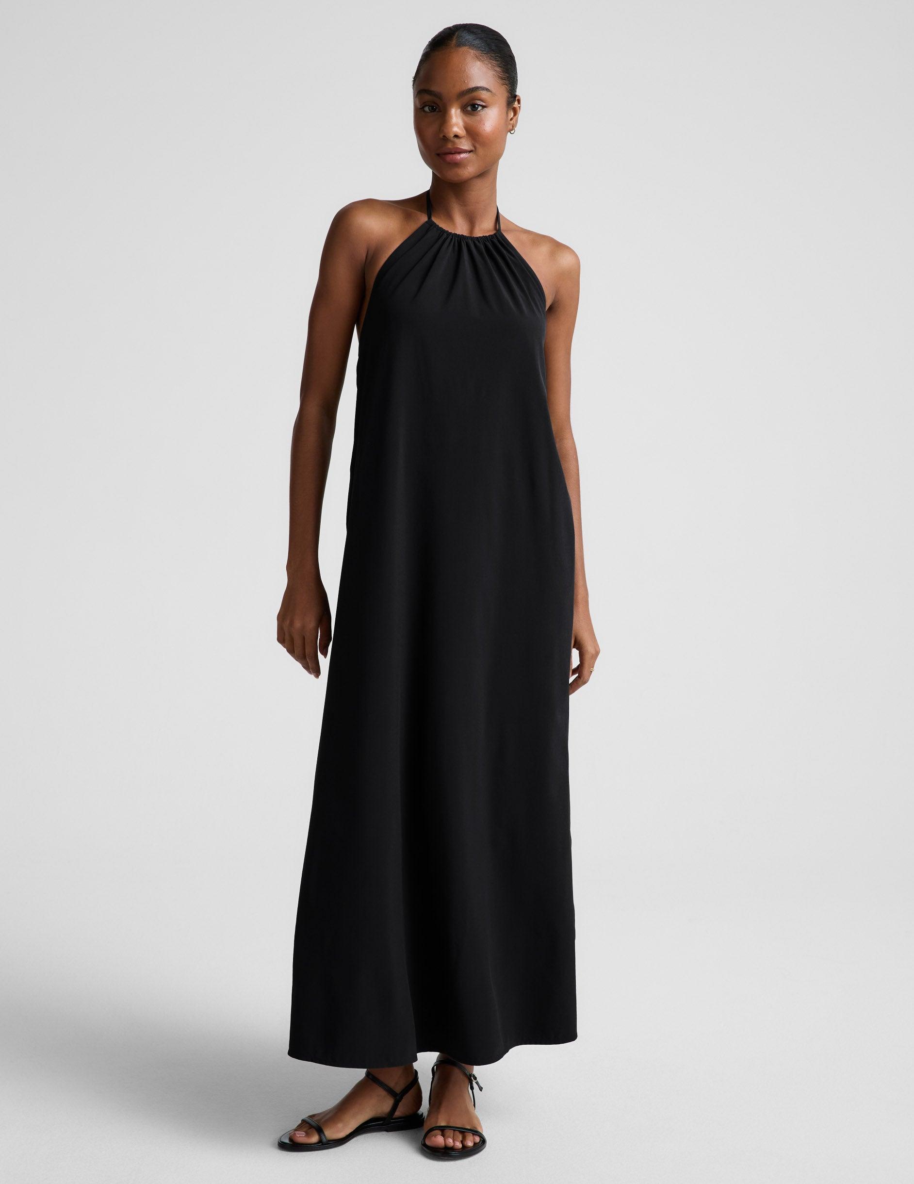 Go With The Flow Halter Dress Product Image