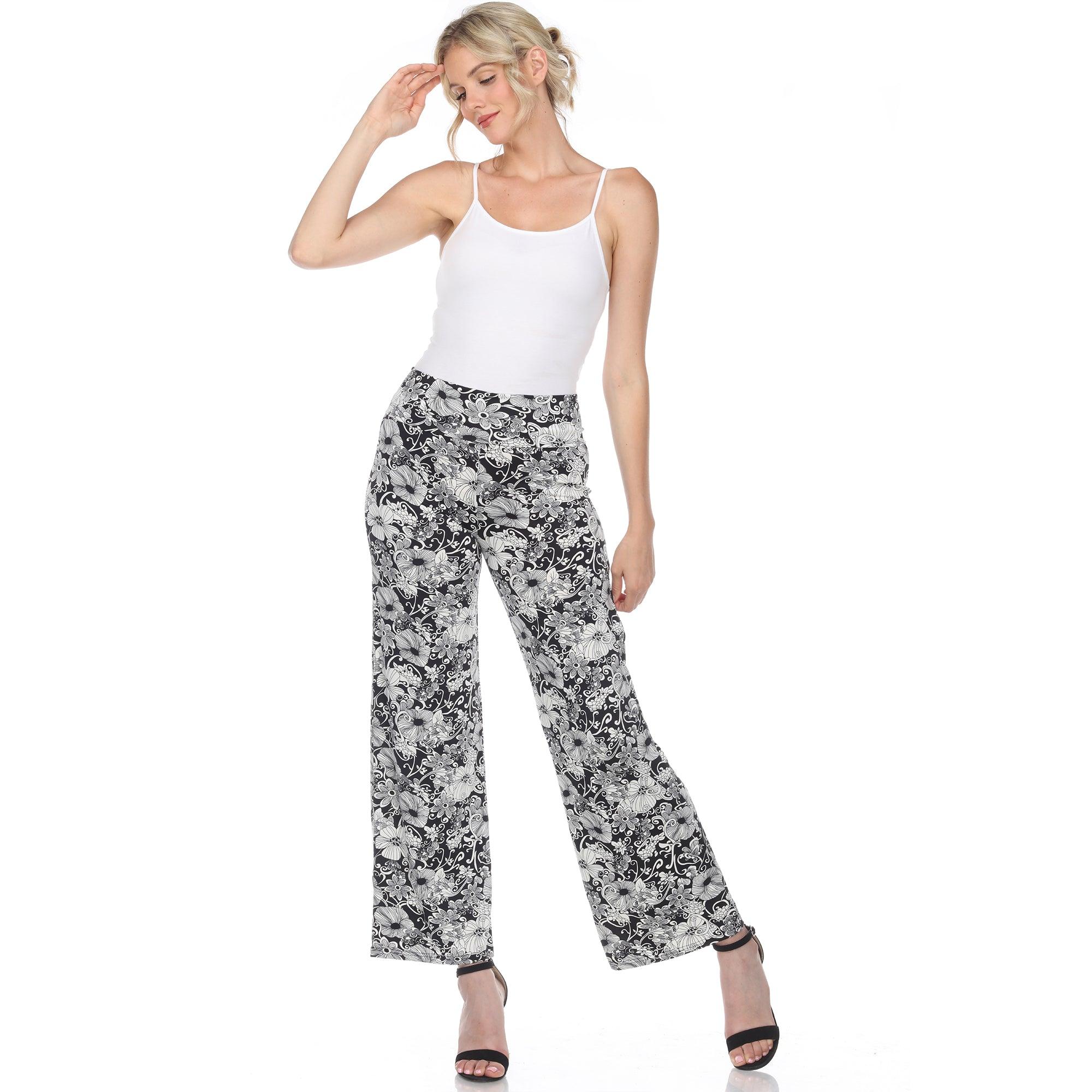 Floral Paisley Palazzo Pants Product Image