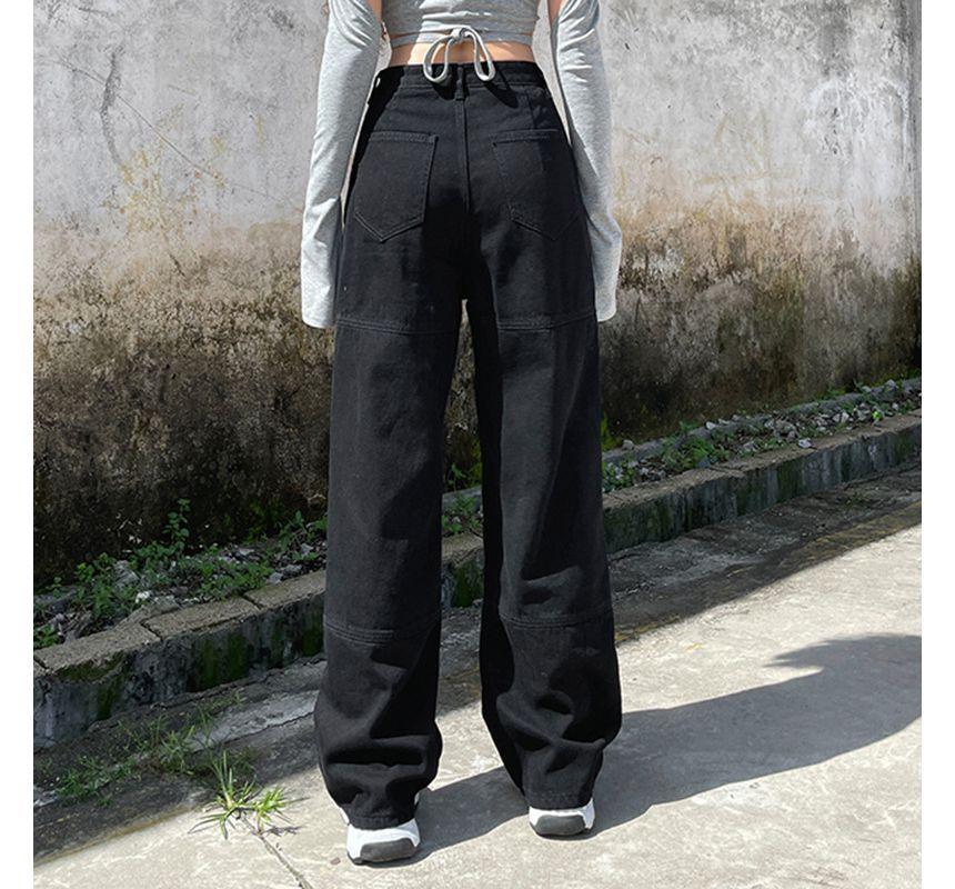 Rust Linen Blend Peplum Detail Overlay Jumpsuit Product Image