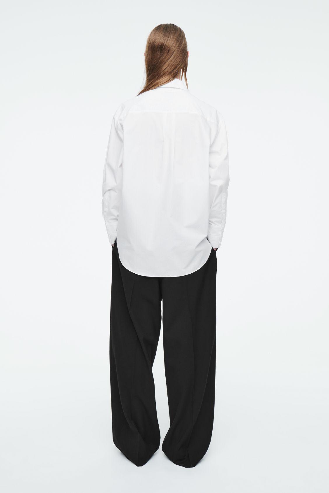 OVERSIZED TIE-WAIST SHIRT Product Image