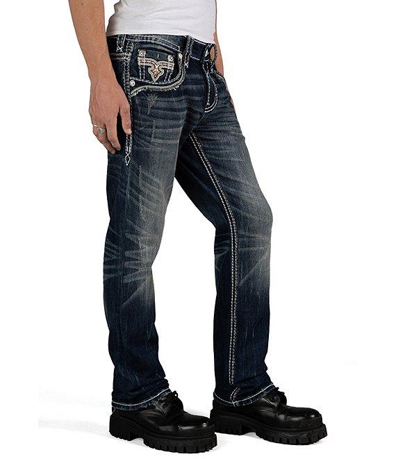 Rock Revival Tristan Straight Leg 5-Pocket Jeans Product Image