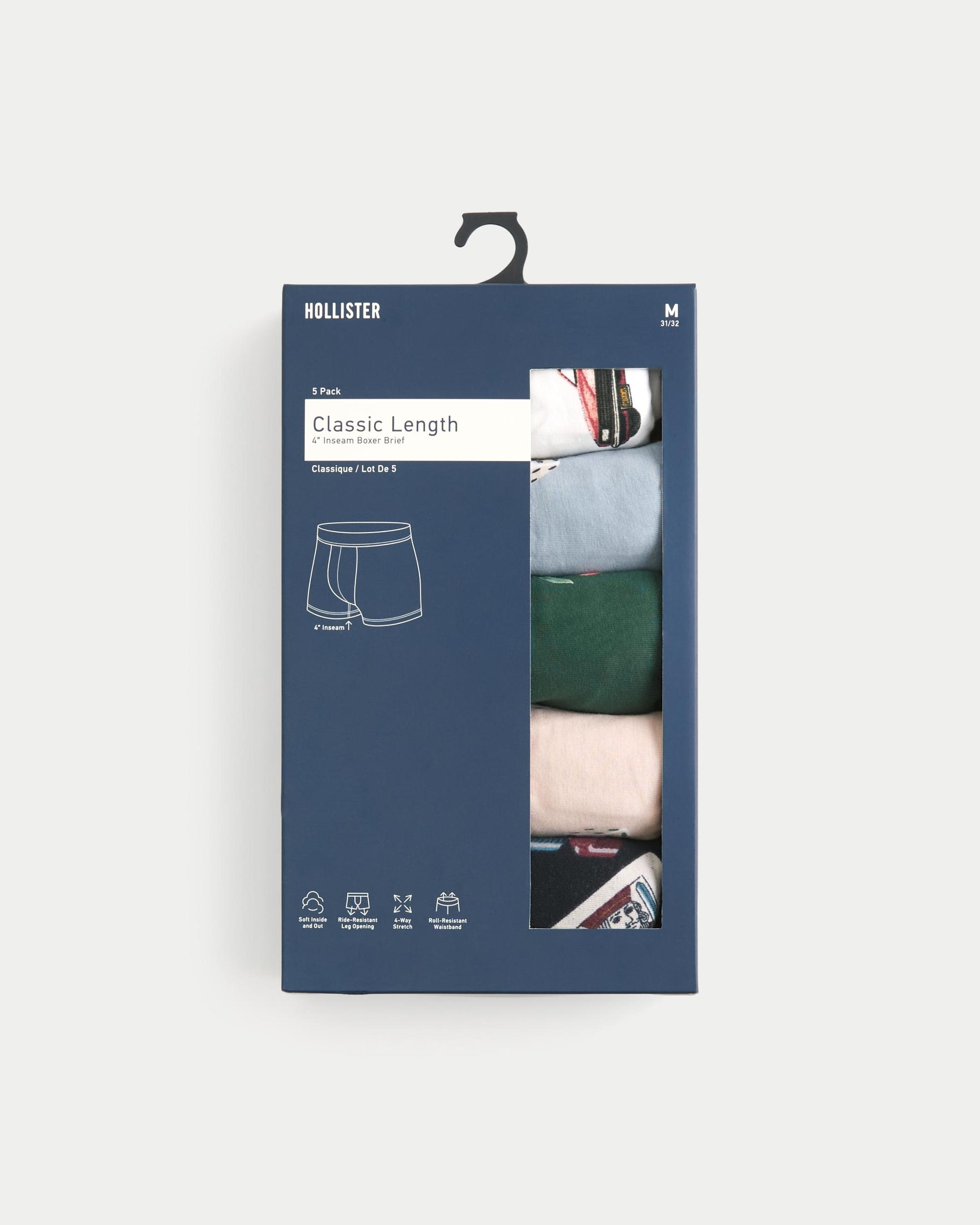 Classic Length Boxer Brief 5-Pack Product Image