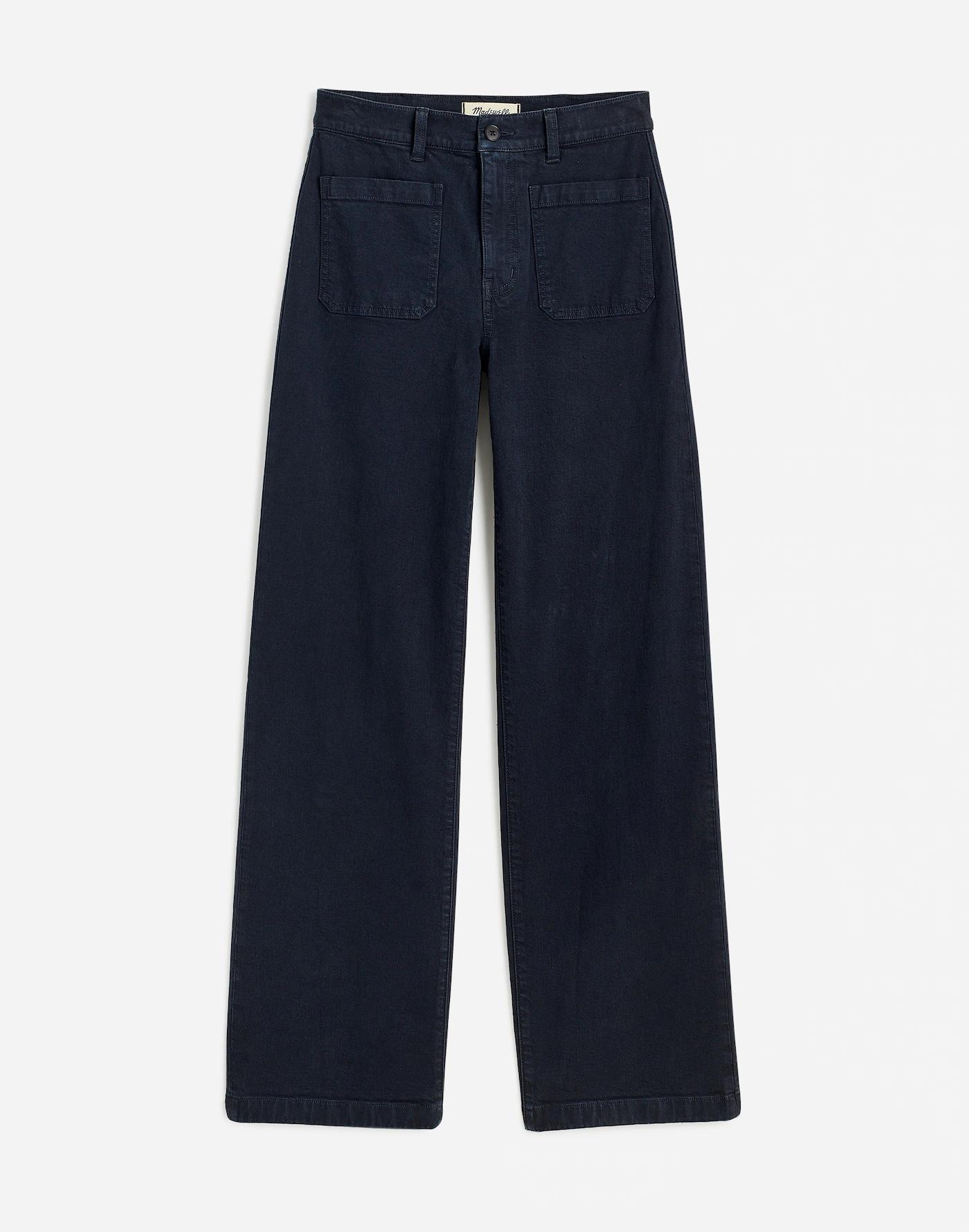 The Plus Emmett Wide-Leg Pant: Patch Pocket Edition Product Image