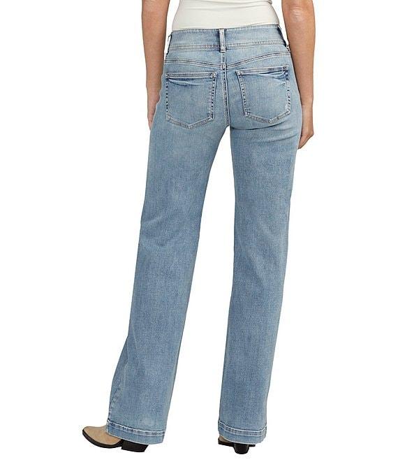 Silver Jeans Co. Suki Mid Rise Power Stretch Trouser Jeans Product Image