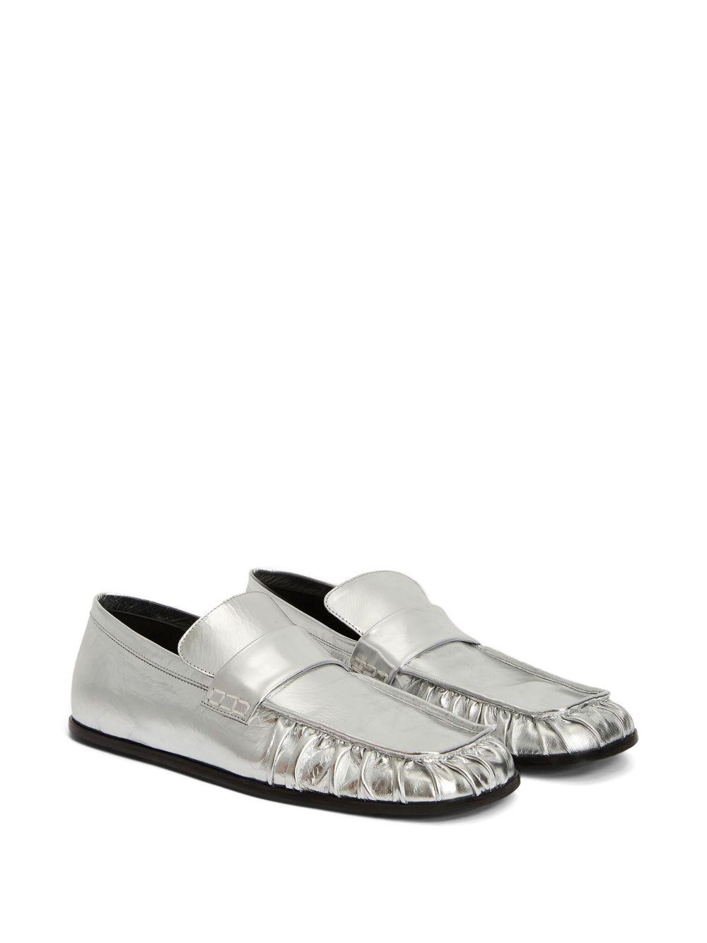 metallic loafers Product Image