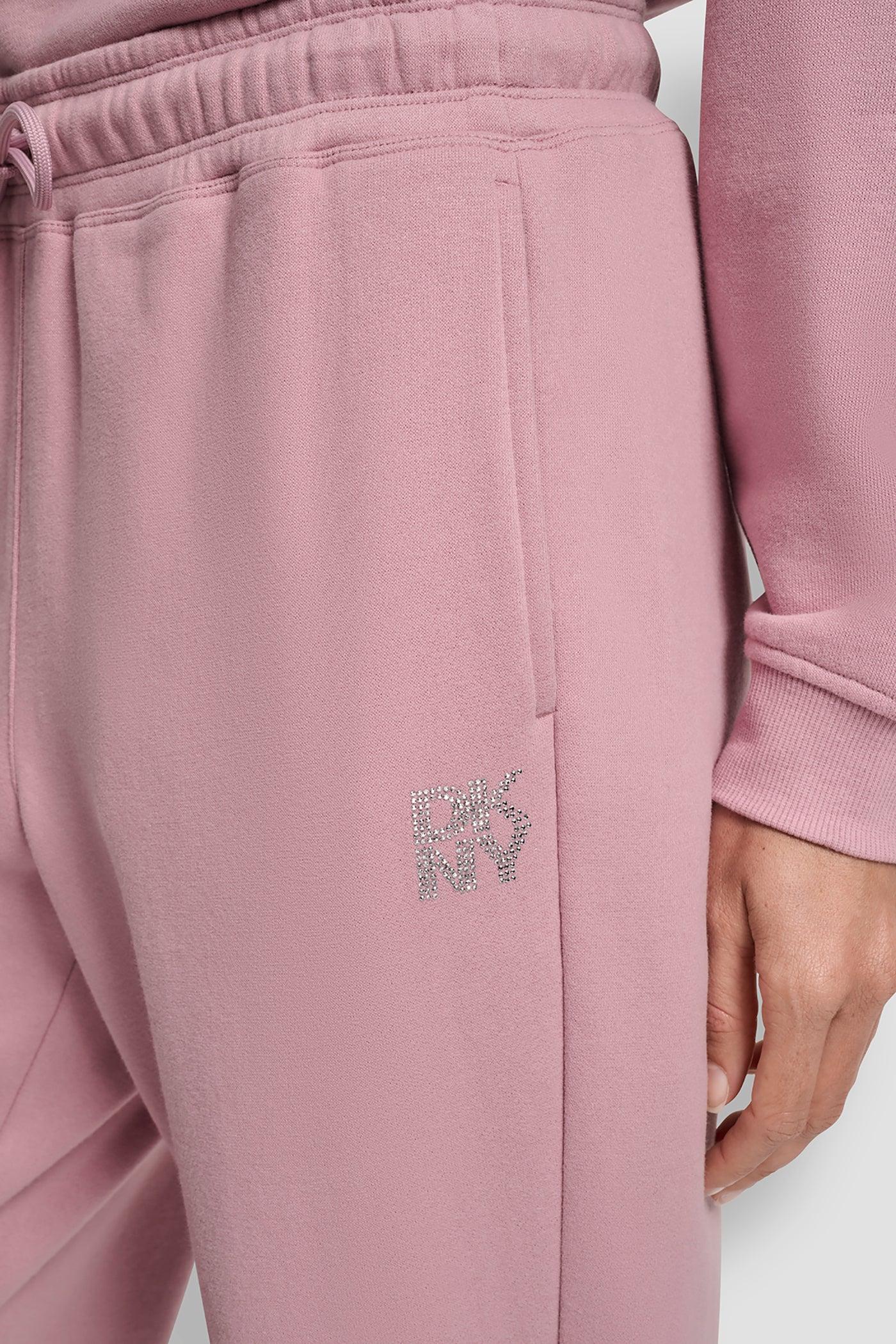 ALLOVER STACKED RHINESTONE LOGO JOGGER Product Image