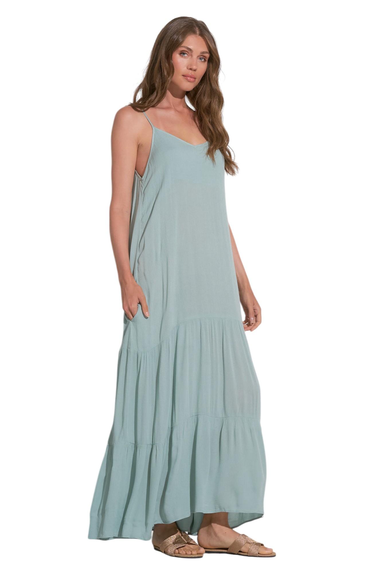 Adaline Tiered Maxi Dress Product Image