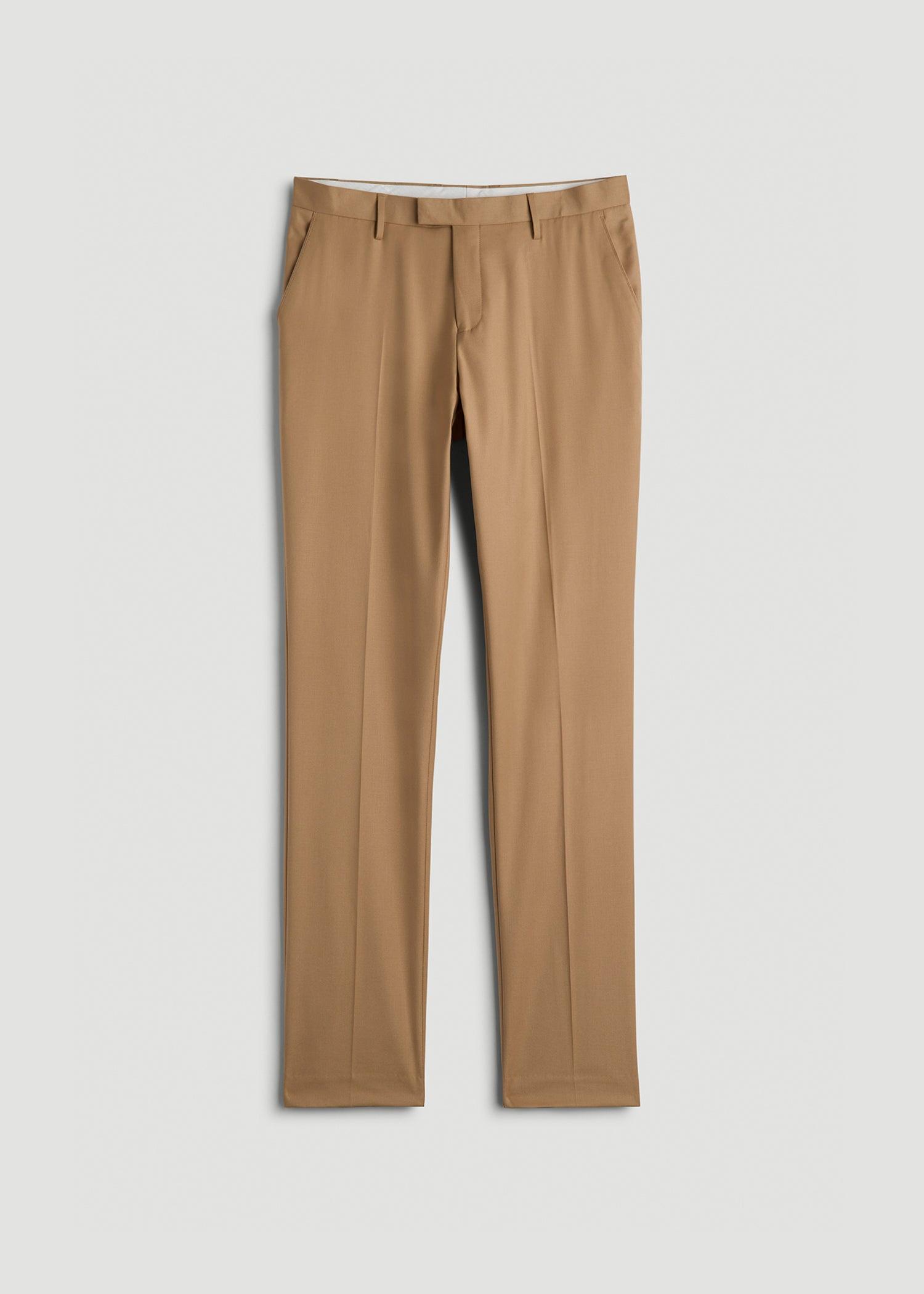 Suit Trousers for Tall Men in Tannin Male Product Image
