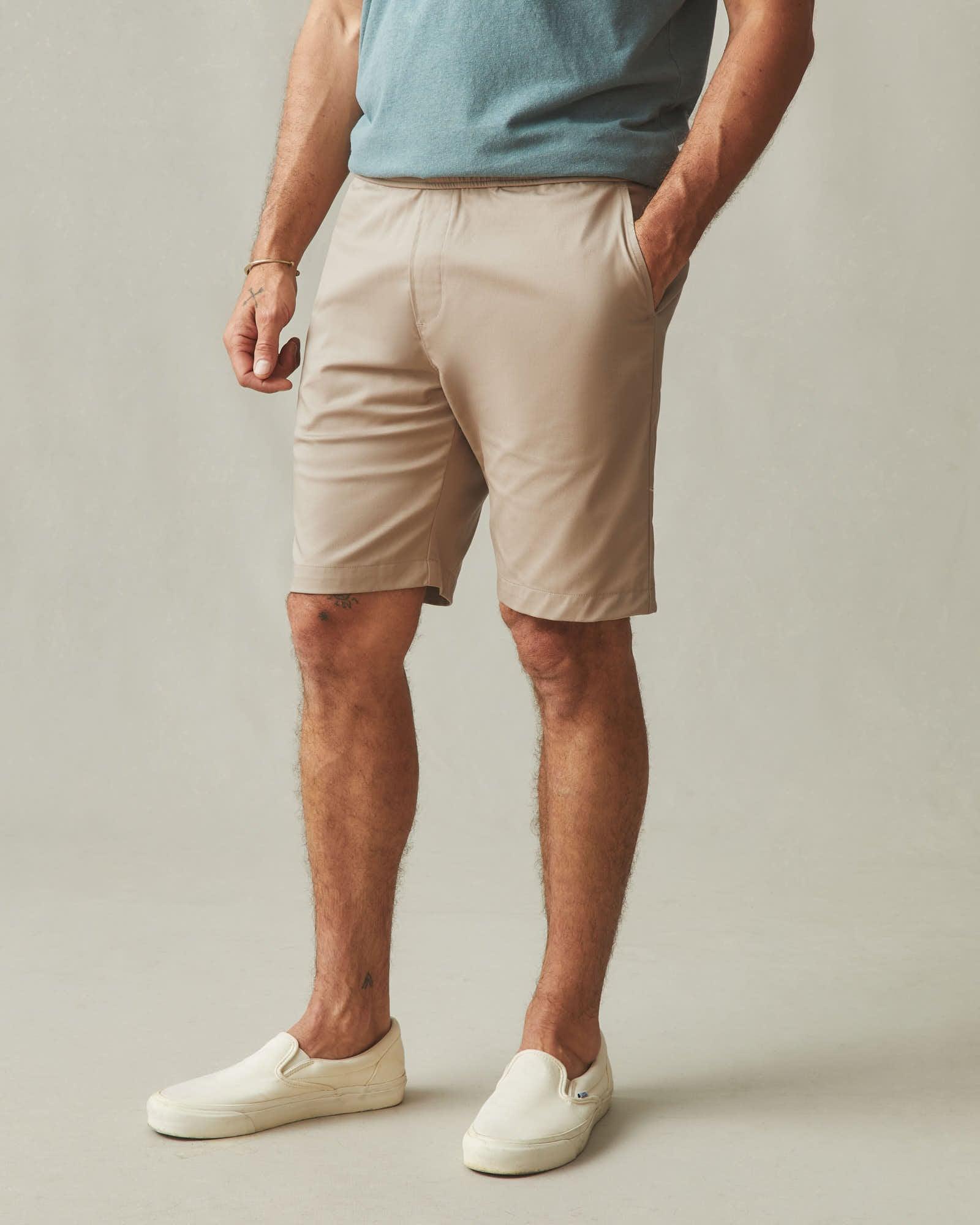 Men's Lightweight Beach Short - Khaki Product Image