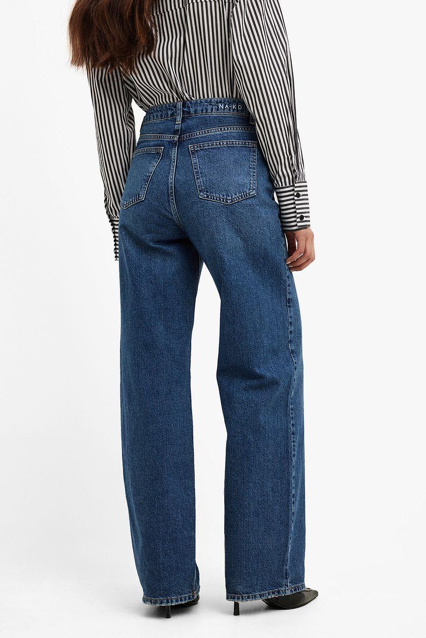 Wide High Waist Jeans Product Image