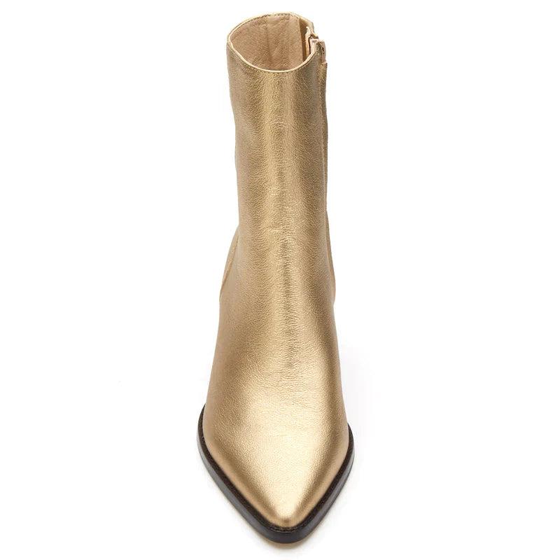 Caty Gold Ankle Boot Product Image