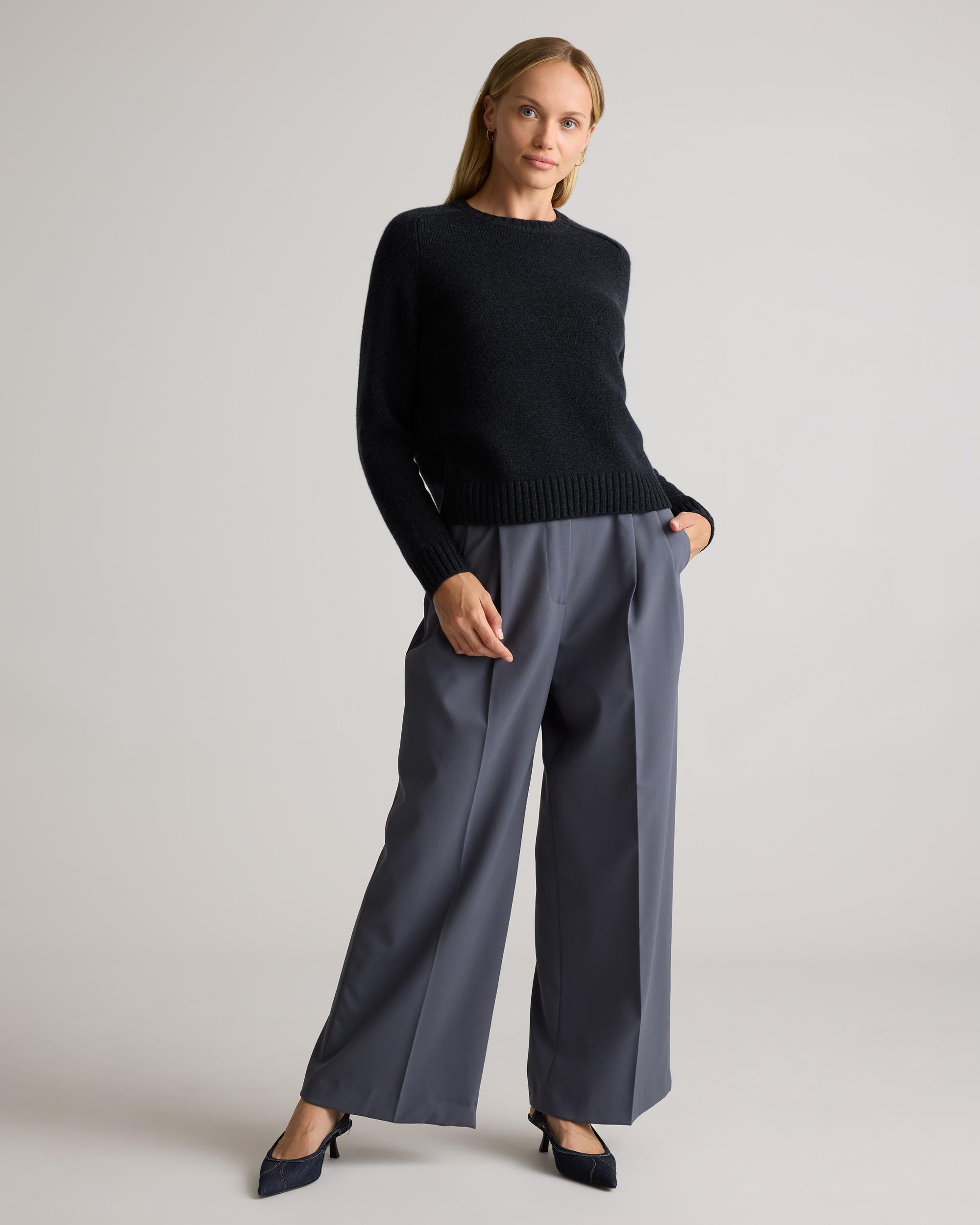 Quince | Women's Luxe Baby Cashmere Crewneck Sweater Product Image